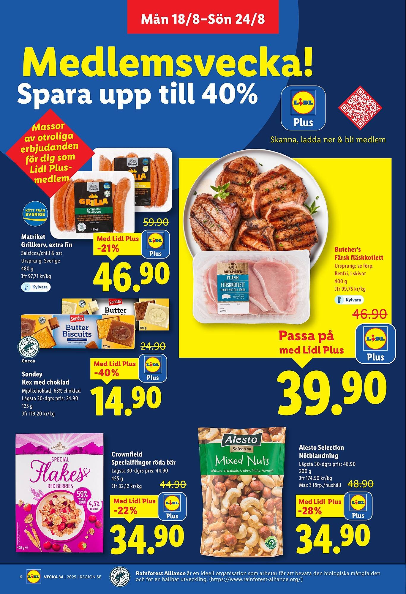 Lidl reklamblad (2025-08-18 - 2025-08-24)