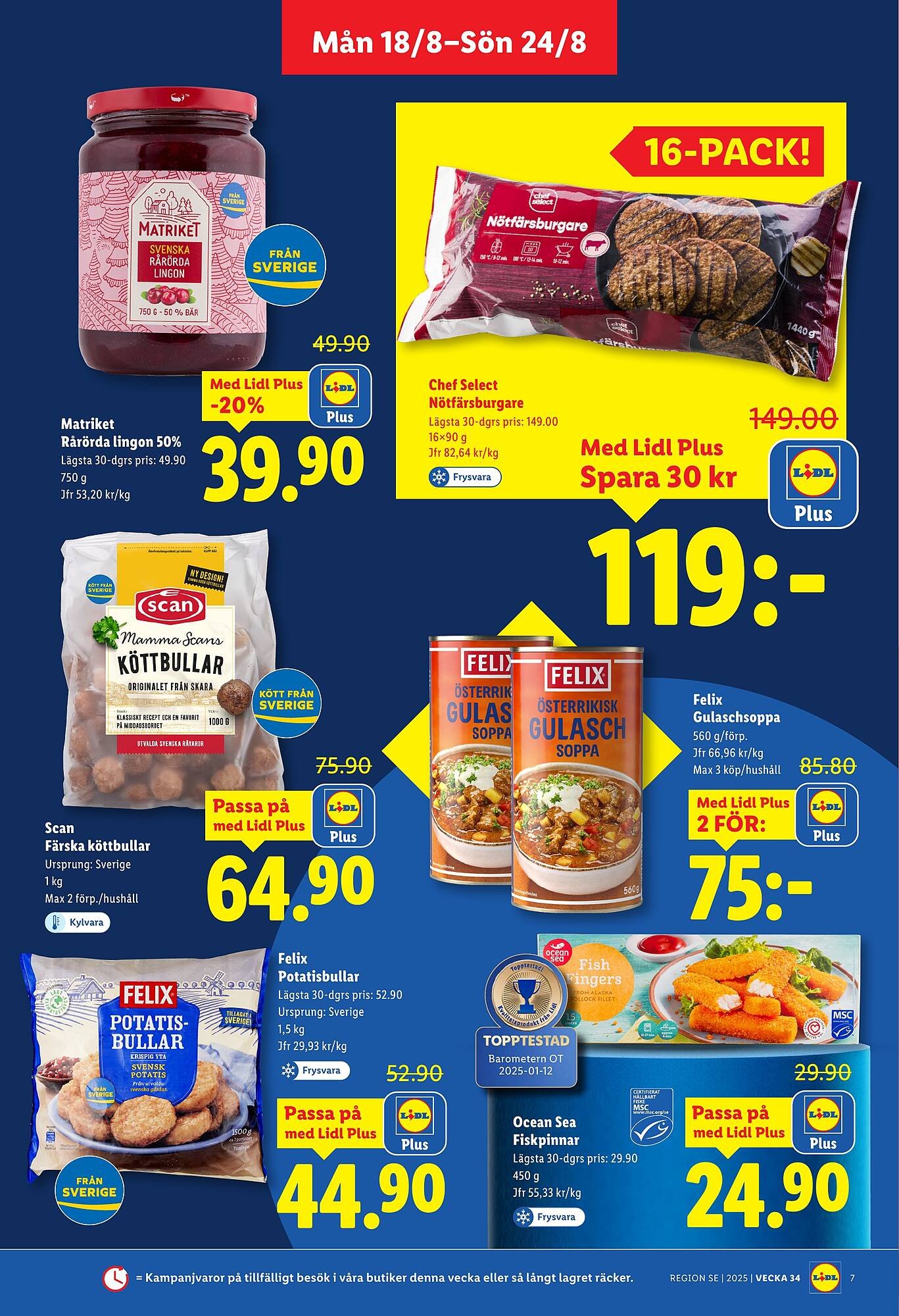 Lidl reklamblad (2025-08-18 - 2025-08-24)
