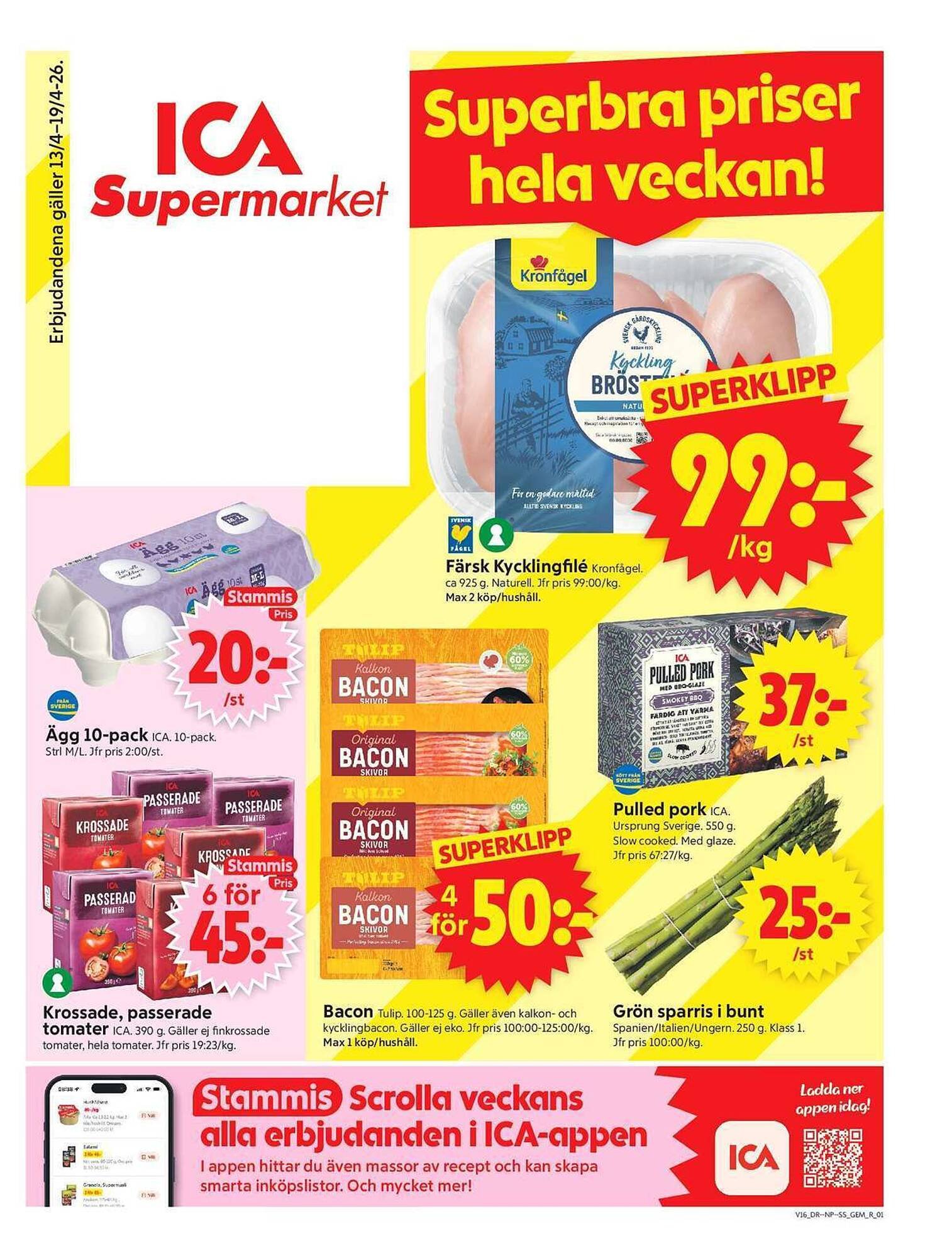 ICA Supermarket reklamblad