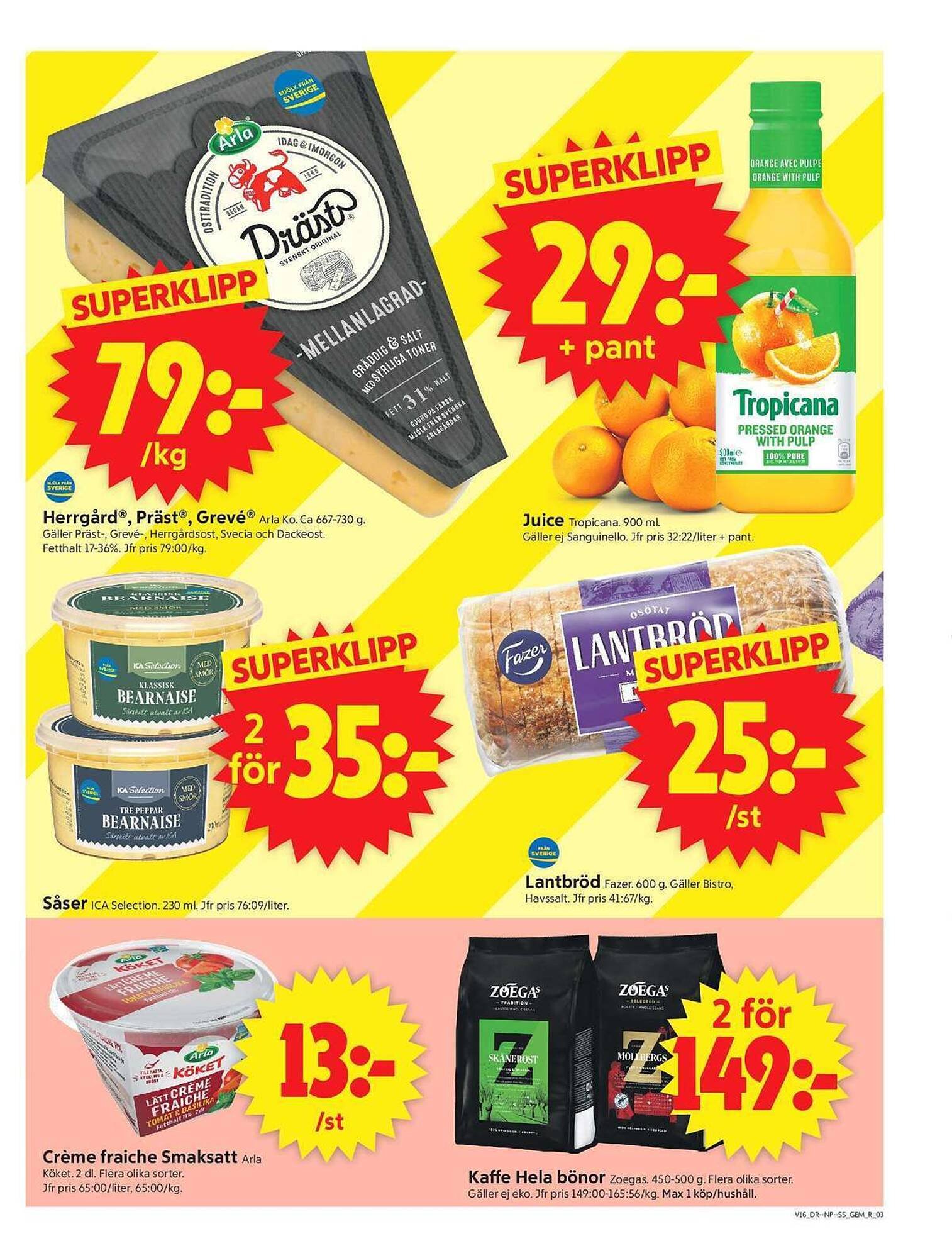 ICA Supermarket reklamblad