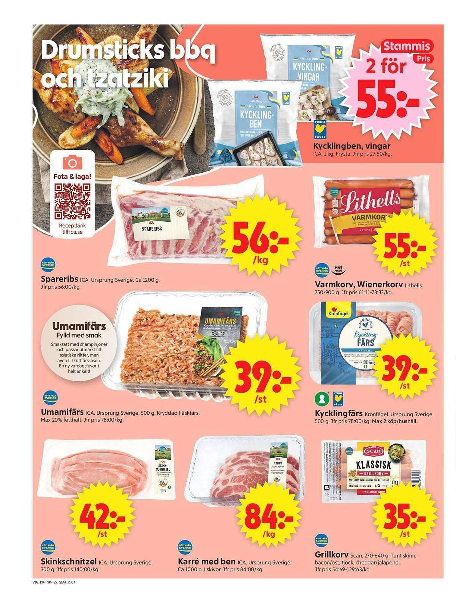 ICA Supermarket reklamblad