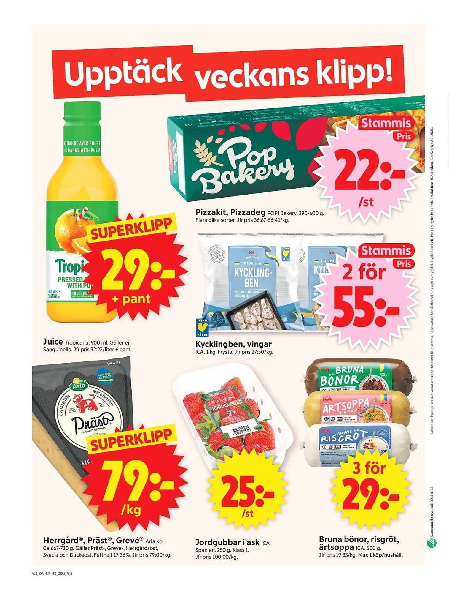 ICA Supermarket reklamblad