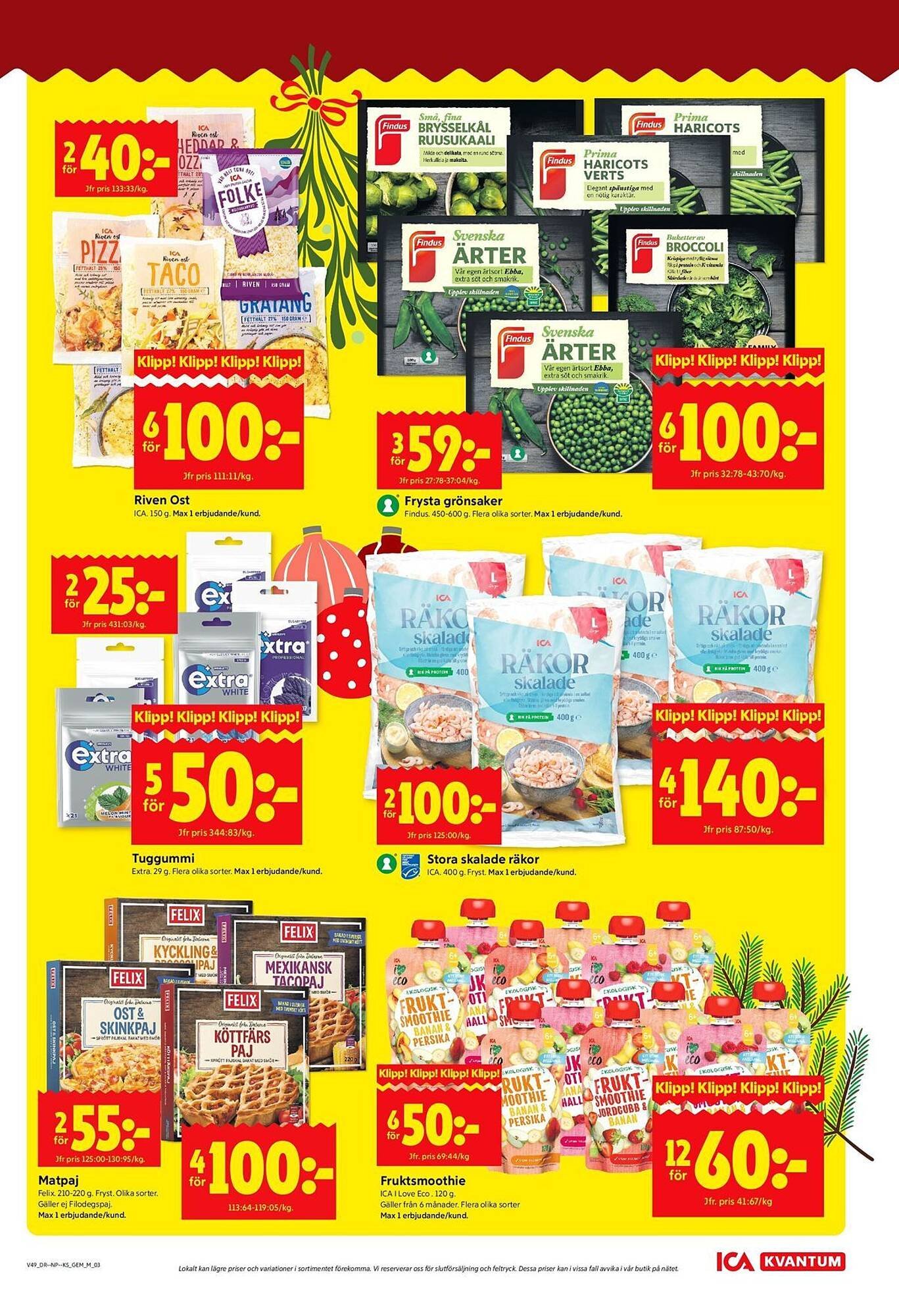 ICA Kvantum reklamblad (2025-12-01 - 2025-12-07)