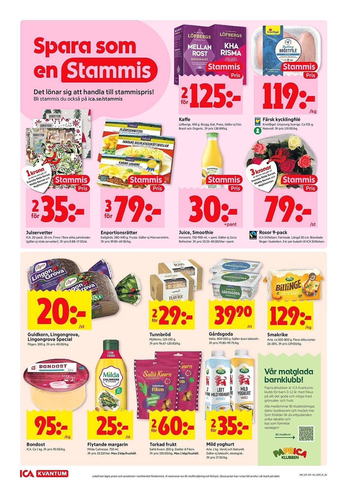 ICA Kvantum reklamblad (2025-12-01 - 2025-12-07)