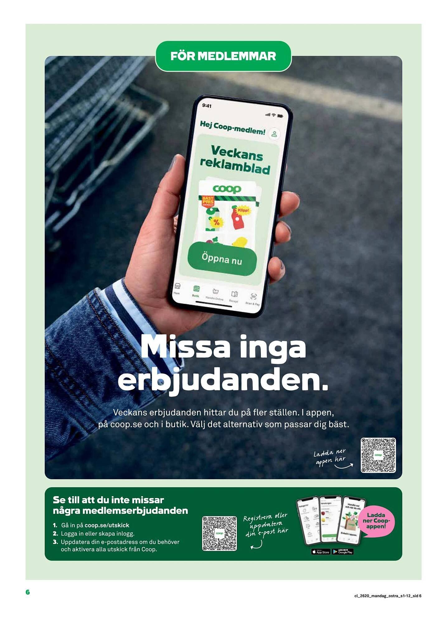 Coop Daglivs reklamblad