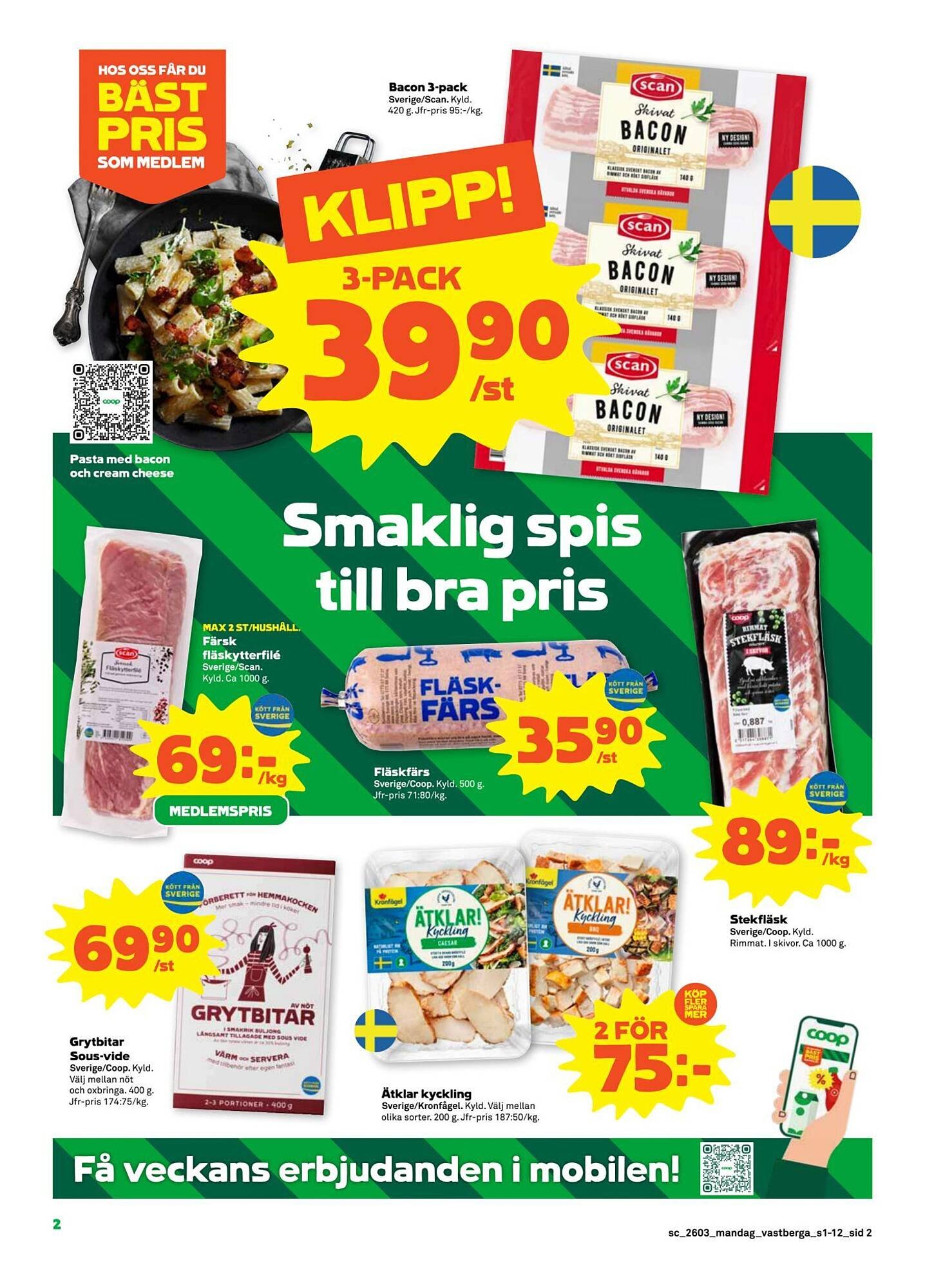 Stora Coop reklamblad
