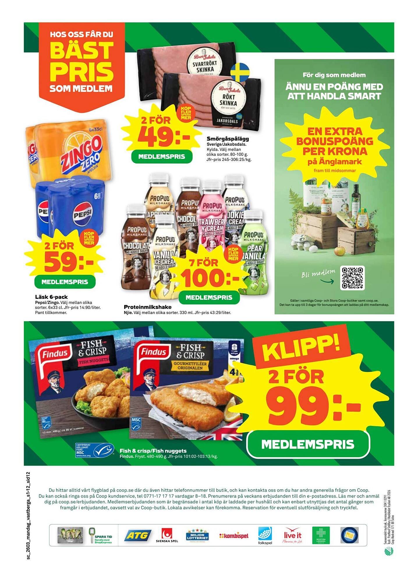 Stora Coop reklamblad