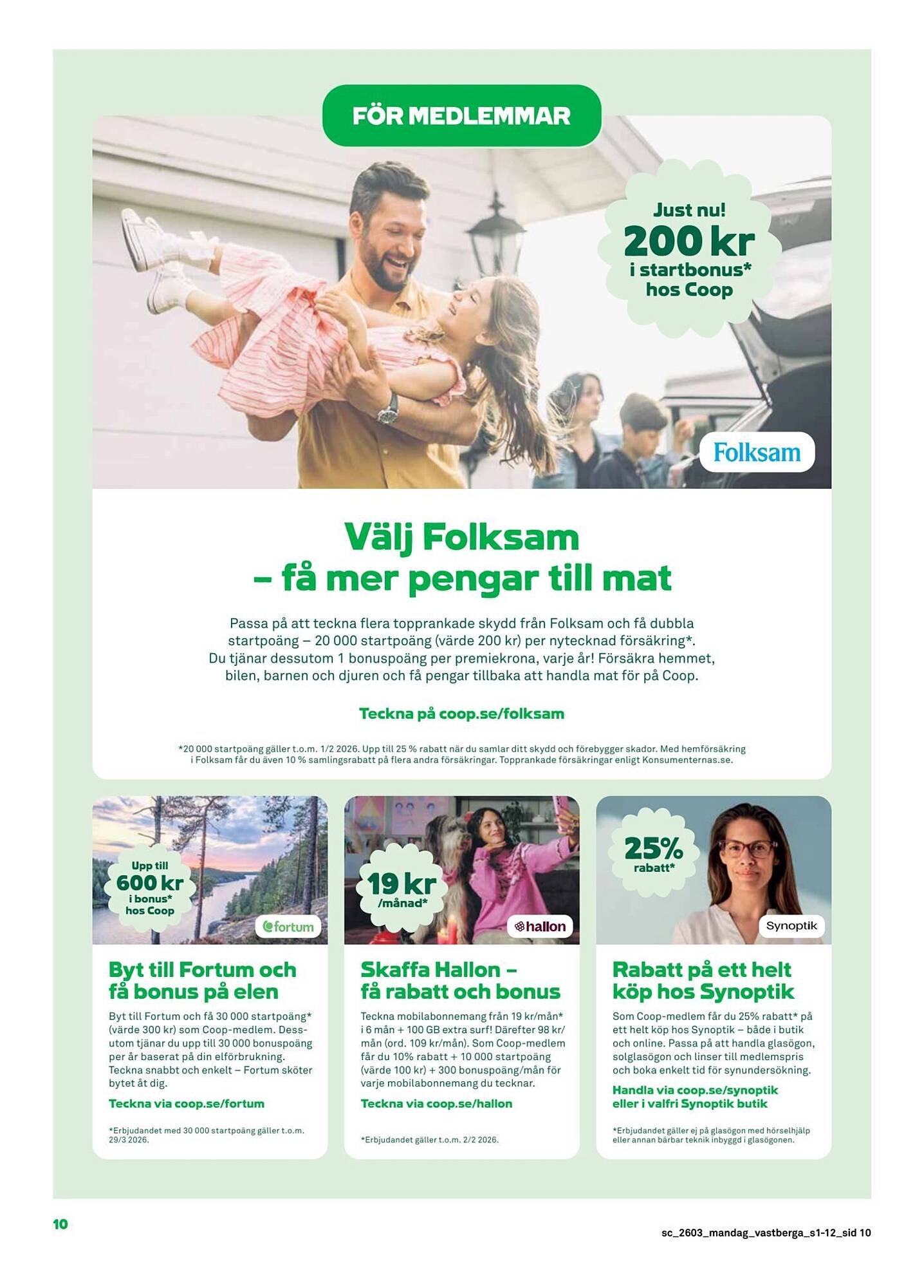 Stora Coop reklamblad