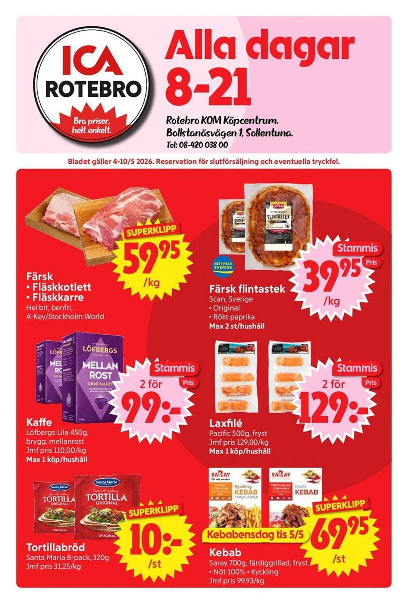 Nya Pulsen reklamblad