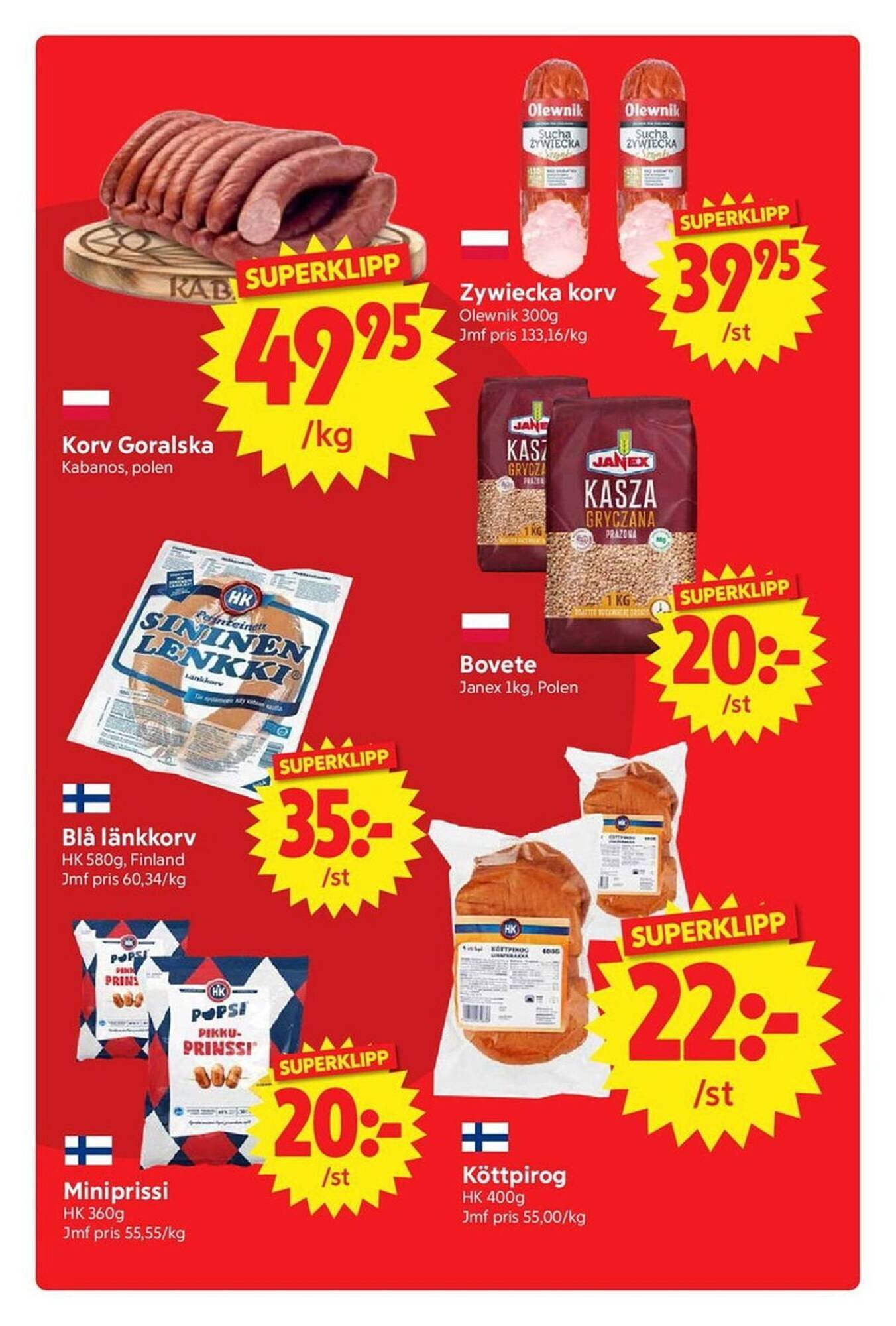 Nya Pulsen reklamblad