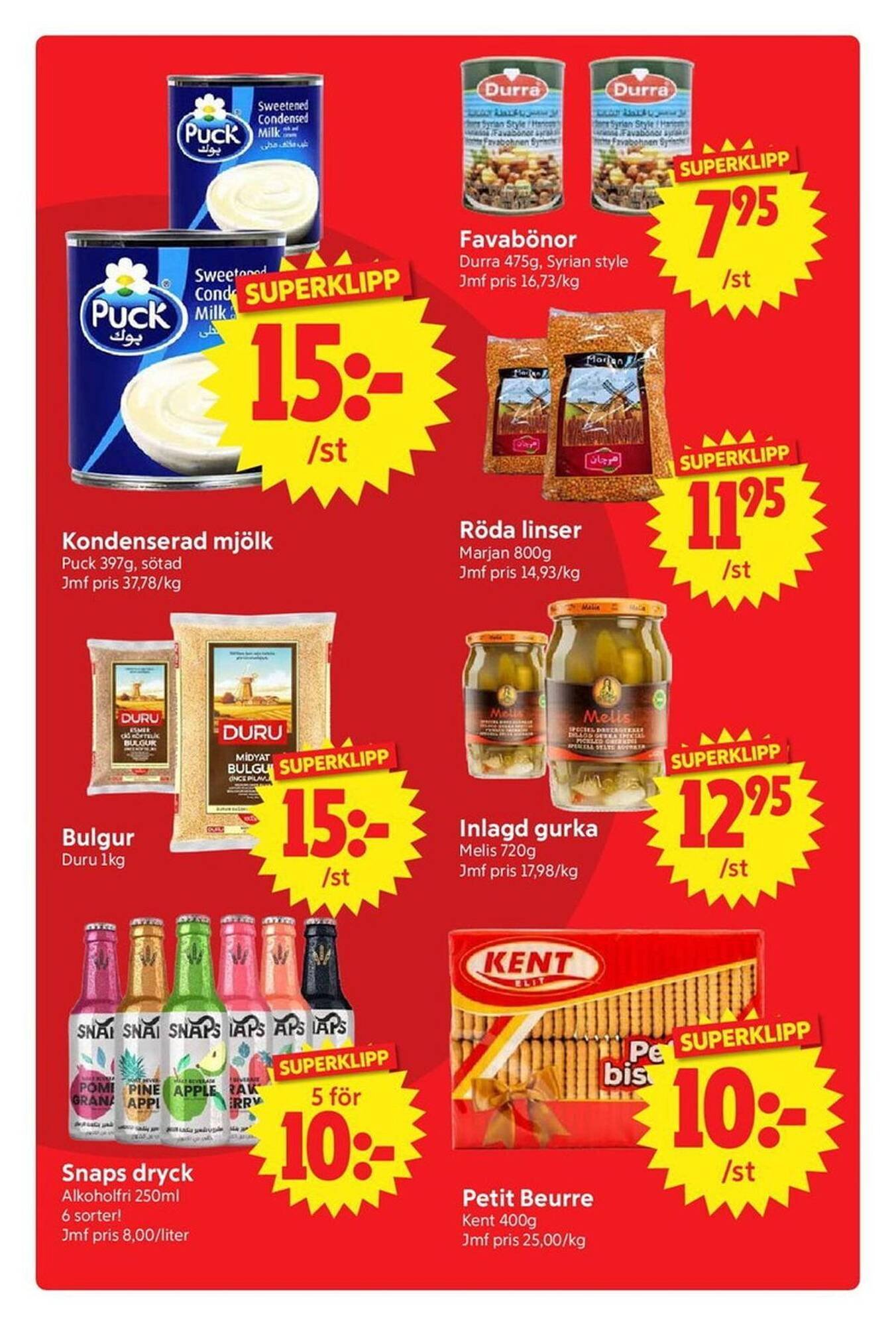 Nya Pulsen reklamblad