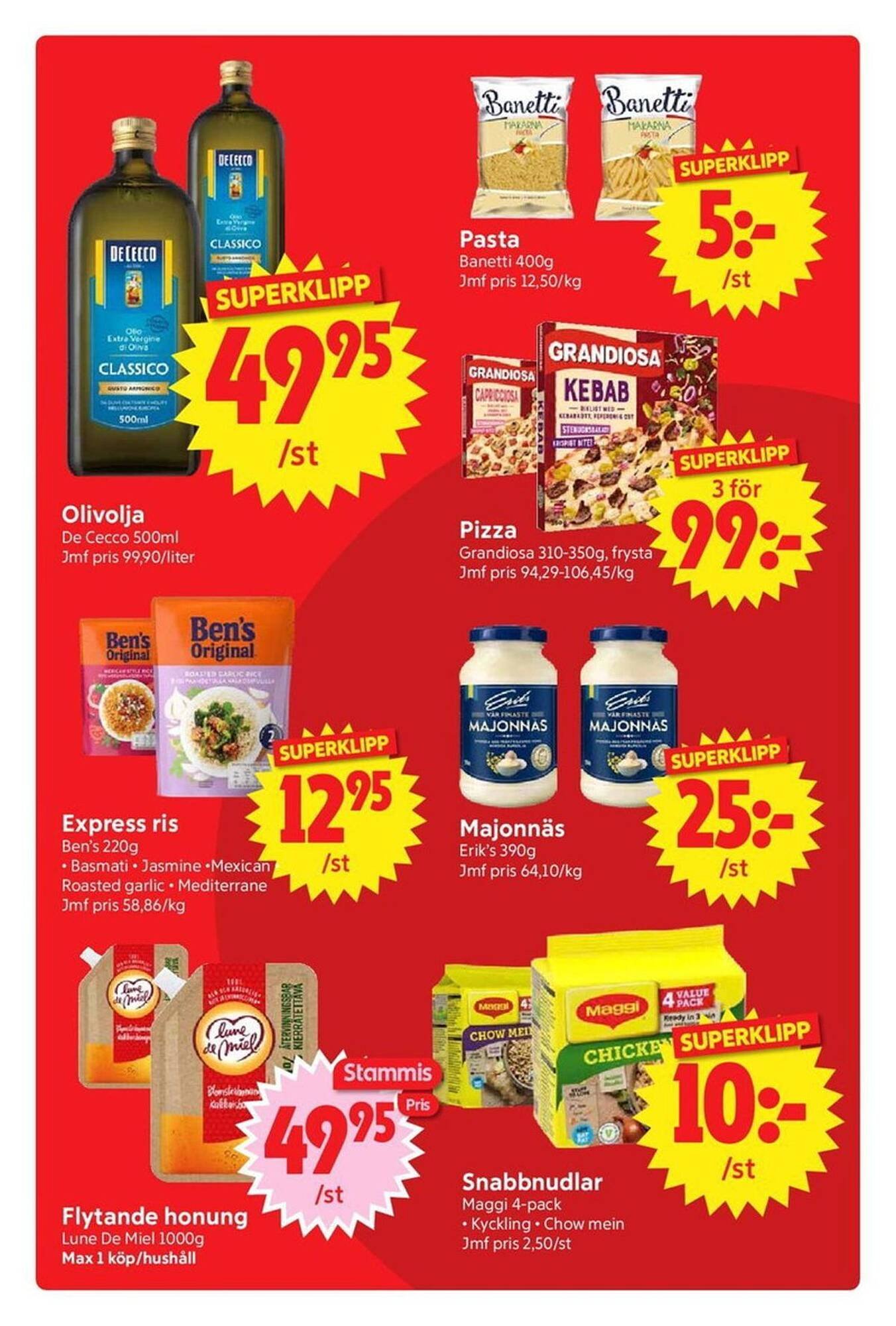 Nya Pulsen reklamblad