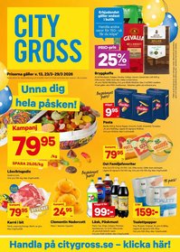 City Gross reklamblad