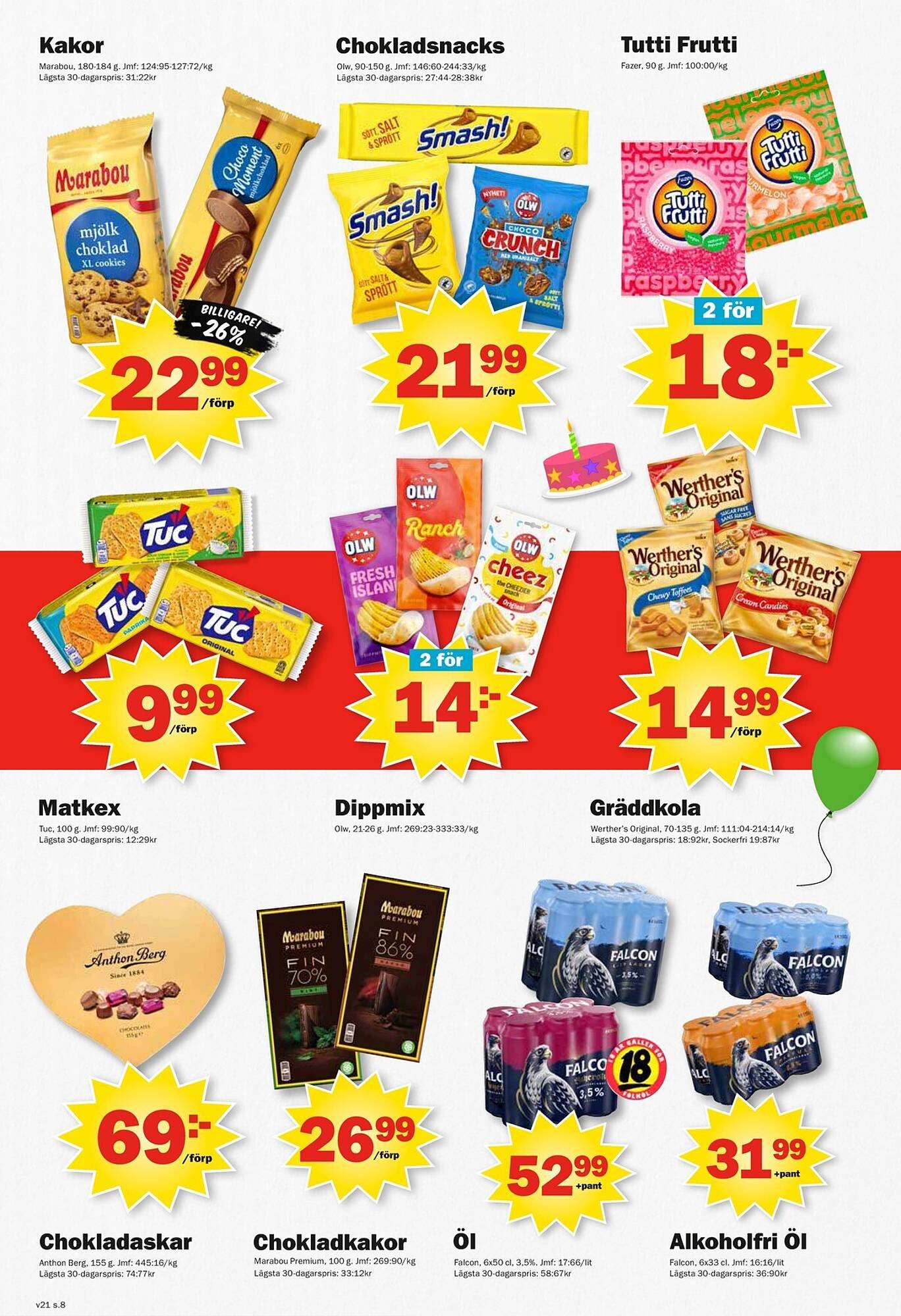 Pekås reklamblad