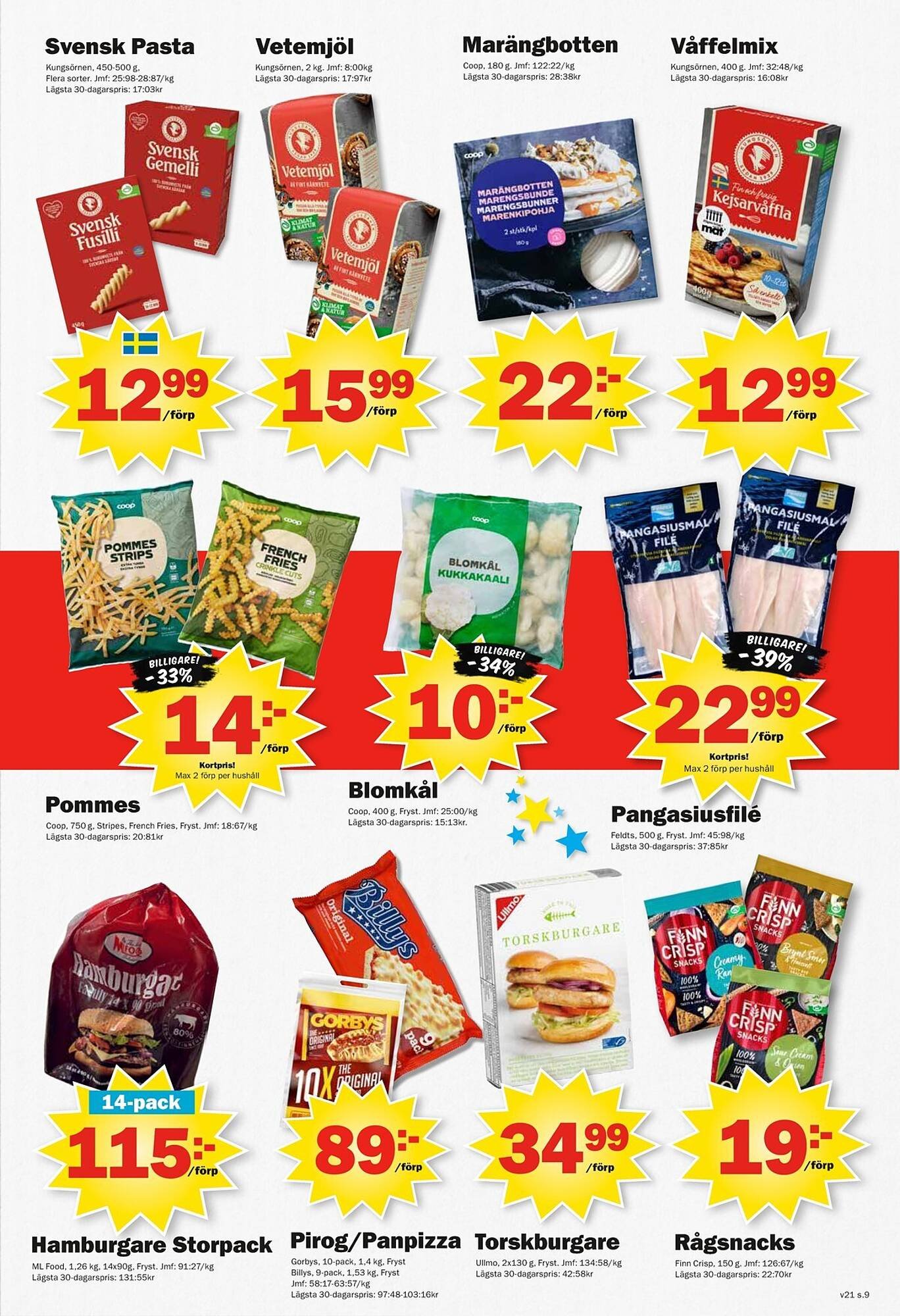 Pekås reklamblad