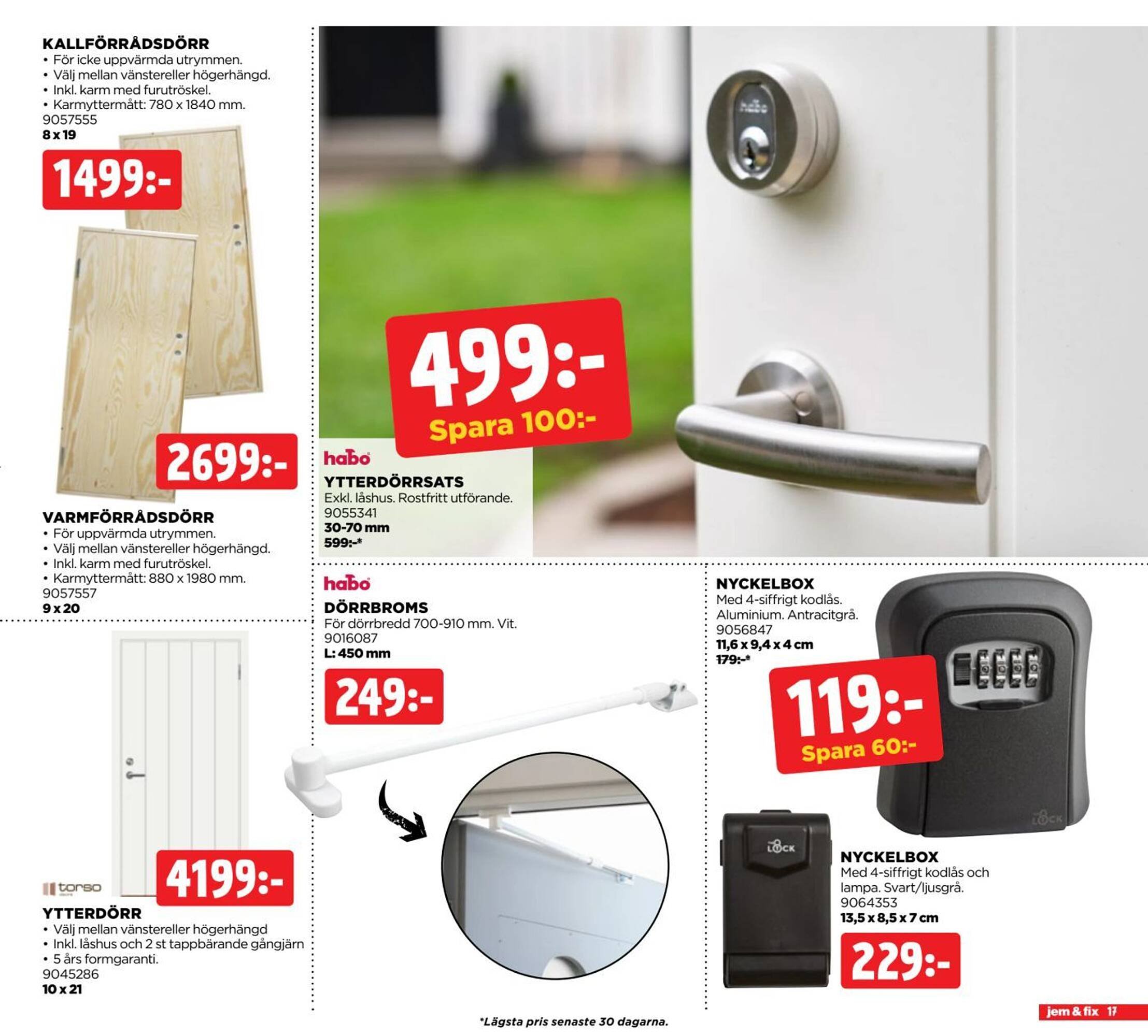 Jem&amp;Fix reklamblad