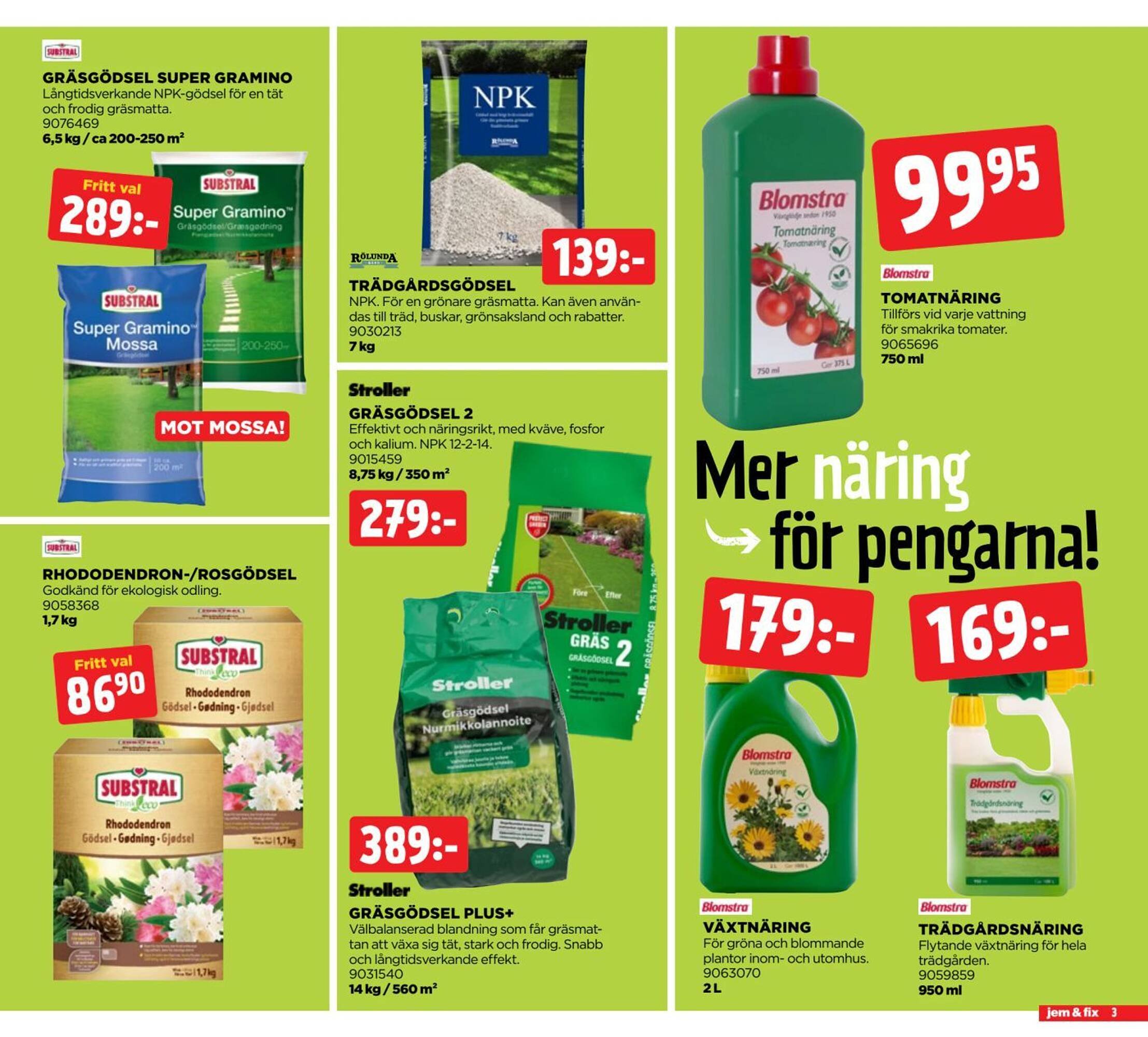 Jem&amp;Fix reklamblad