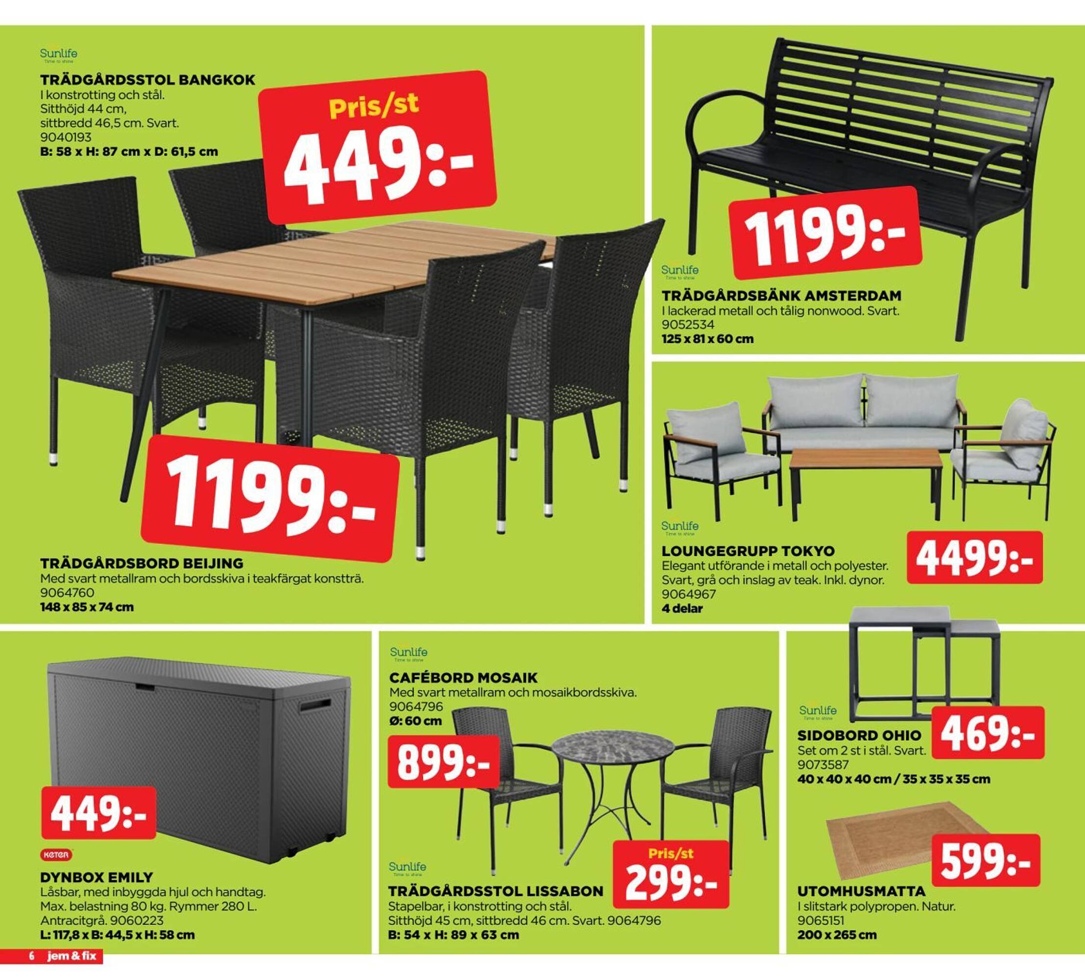 Jem&amp;Fix reklamblad