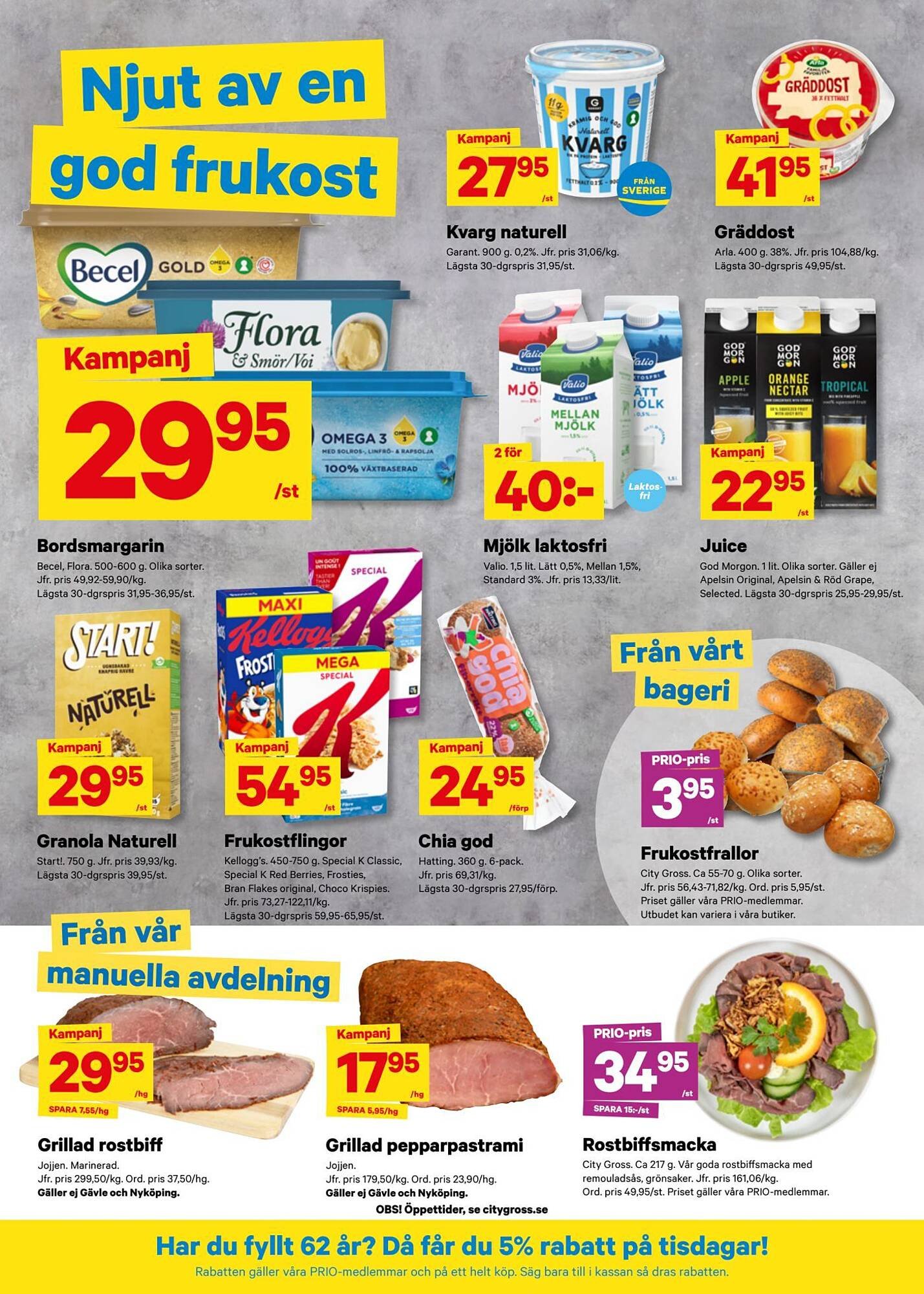 City Gross reklamblad