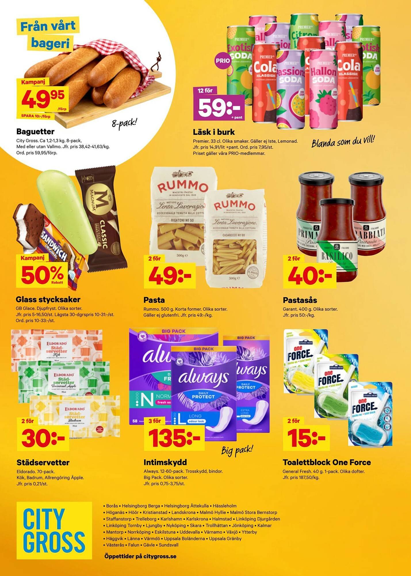 City Gross reklamblad