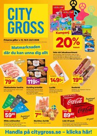 City Gross reklamblad