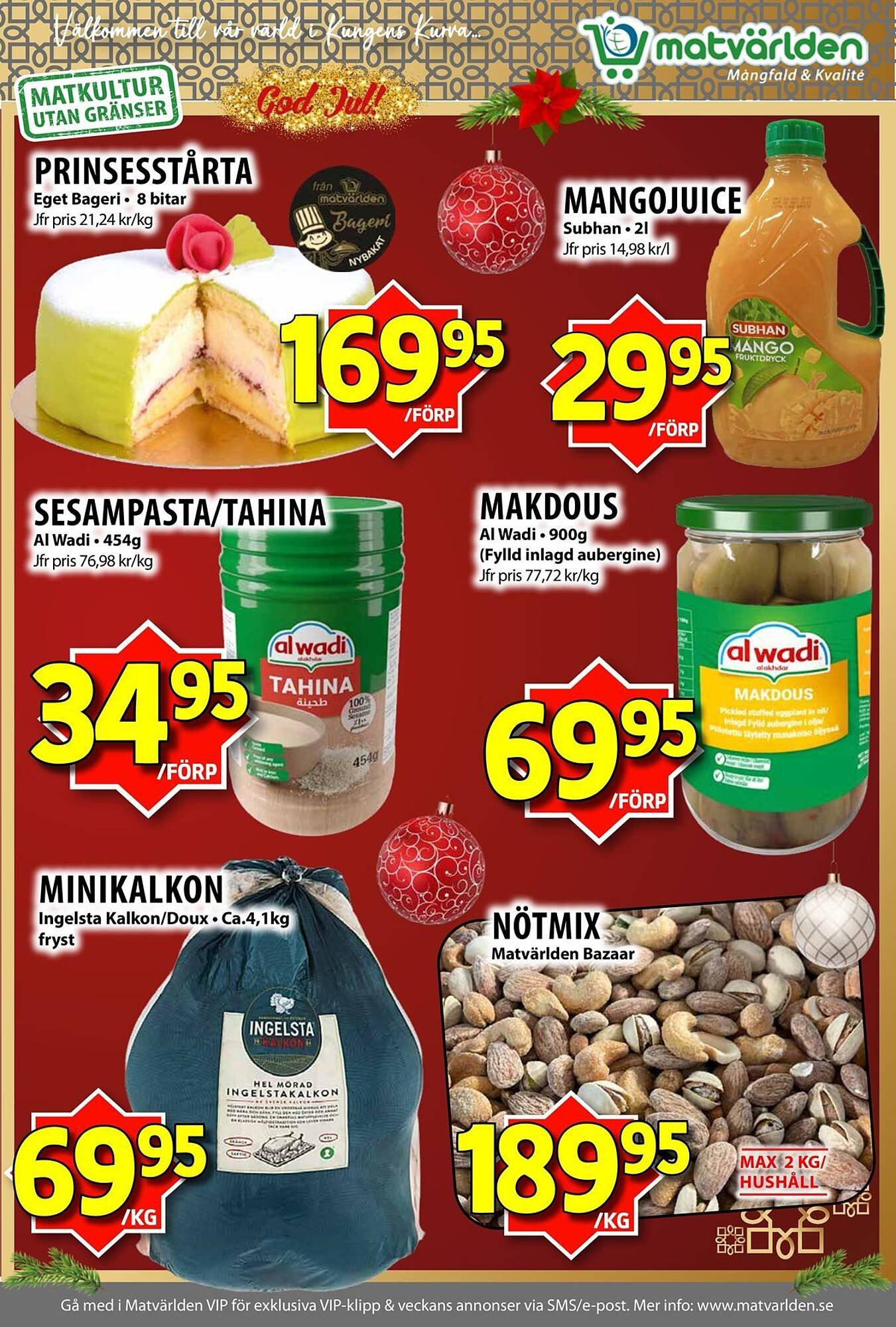 Matvärlden Tensta reklamblad