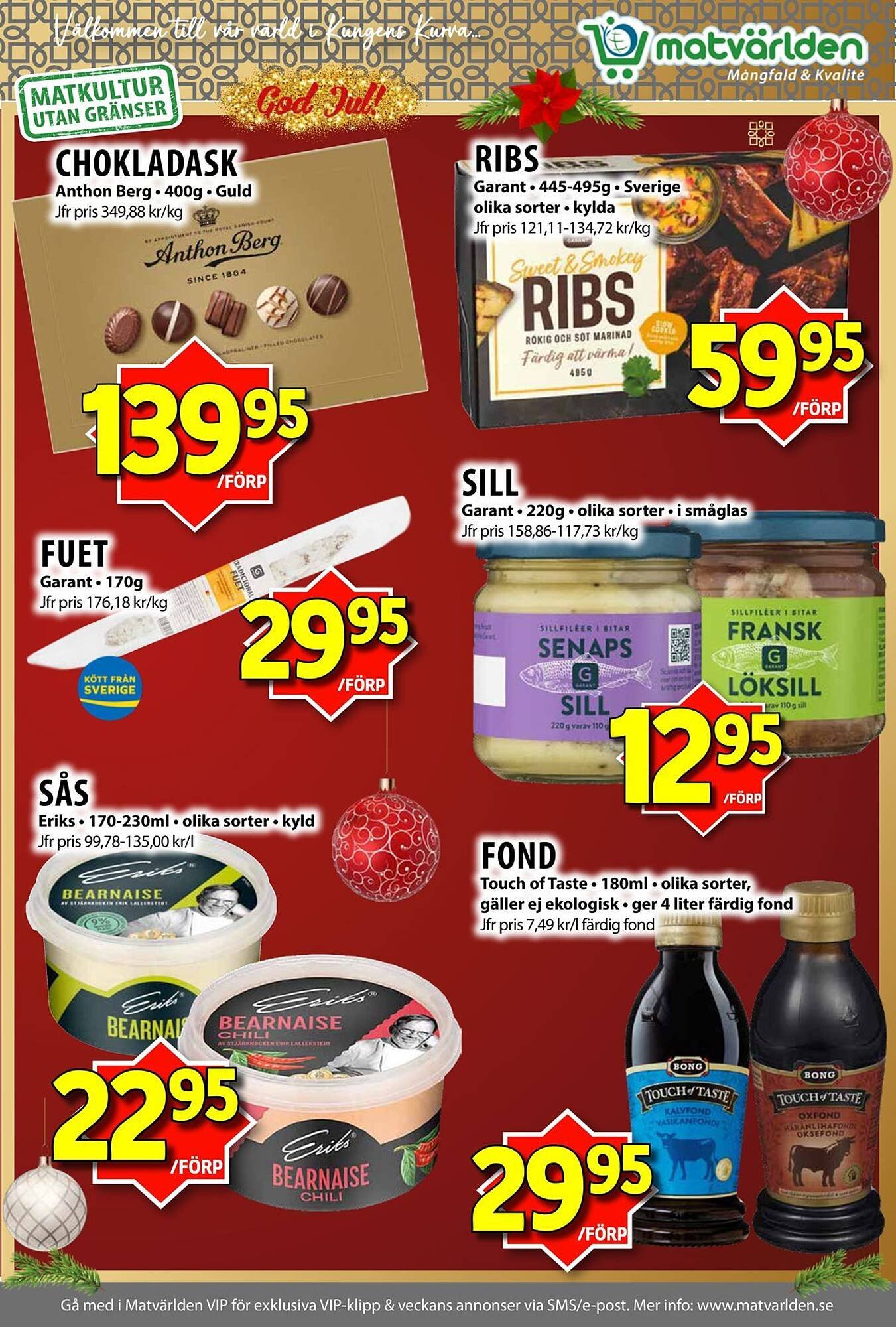 Matvärlden Tensta reklamblad