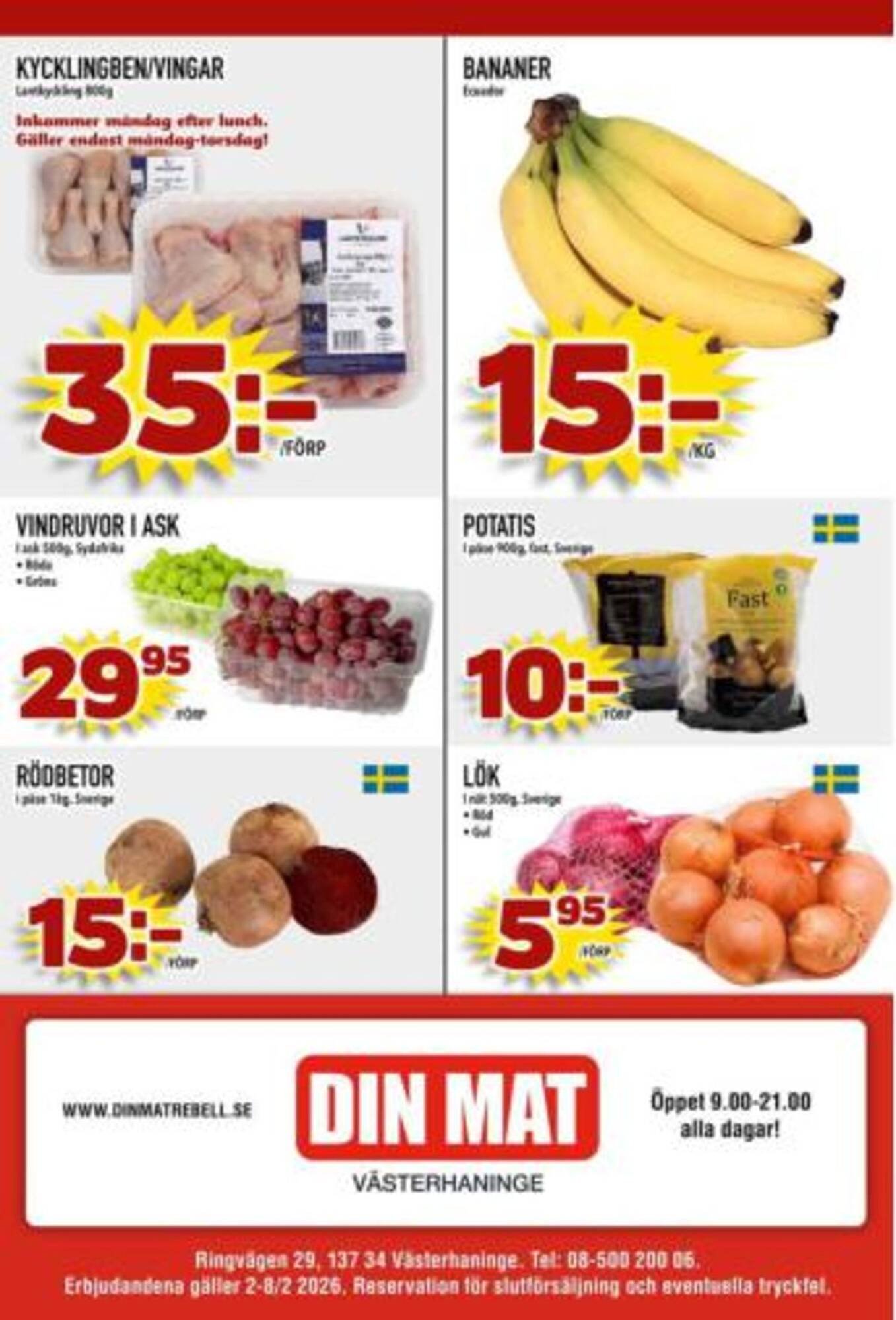 Din Mat reklamblad