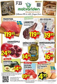 Matvärlden Tensta reklamblad