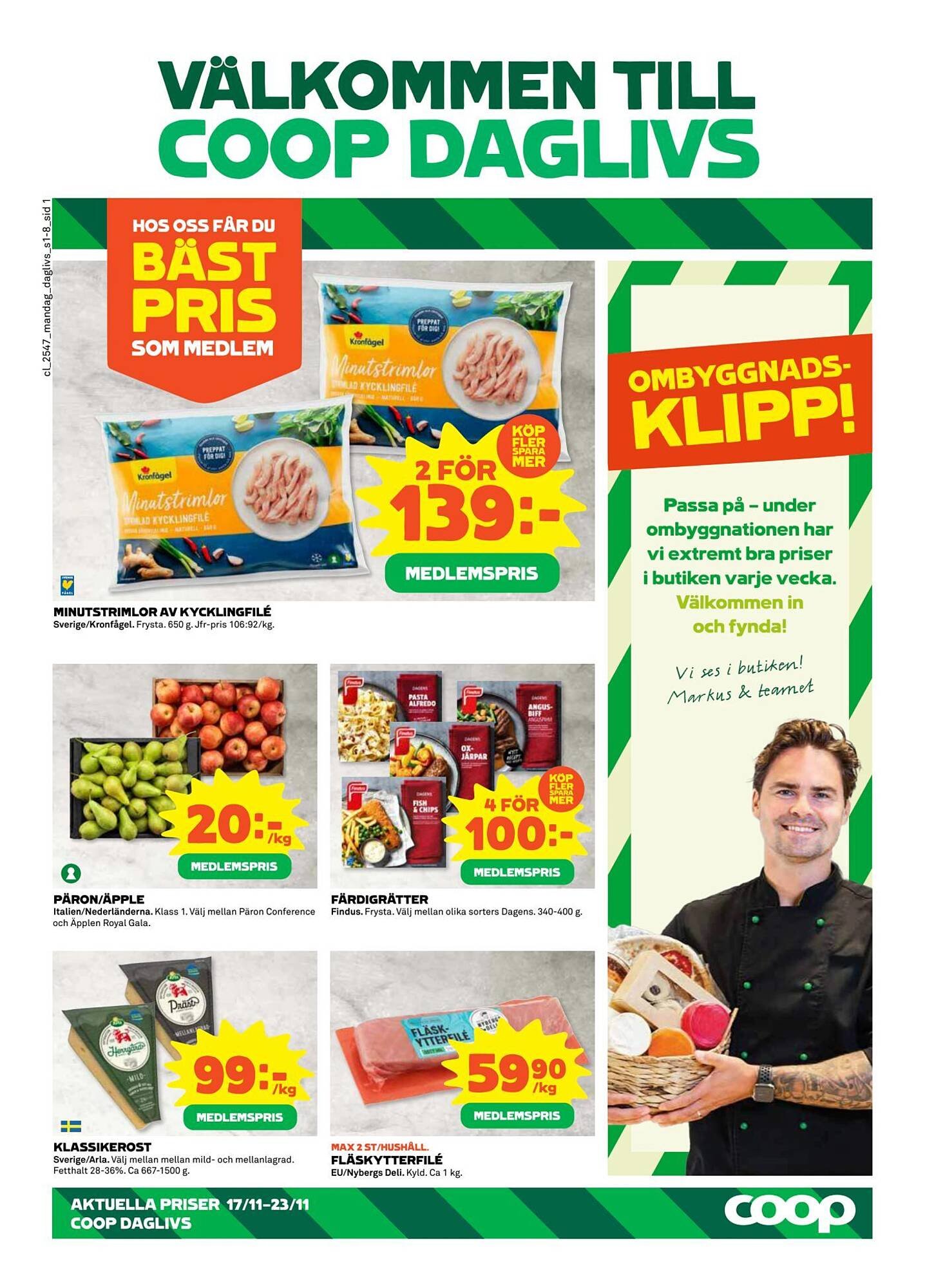 Coop Daglivs reklamblad
