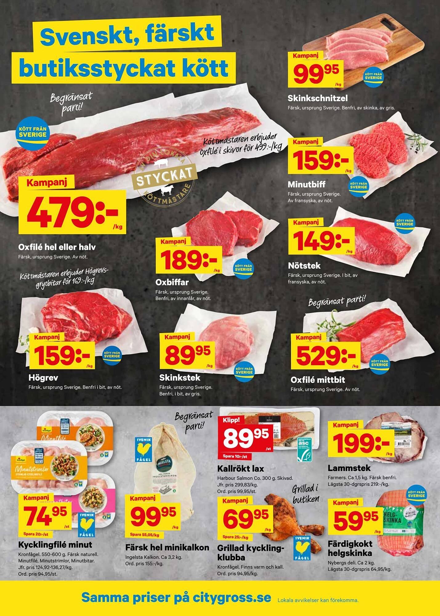 City Gross reklamblad (2025-10-27 - 2025-11-02)