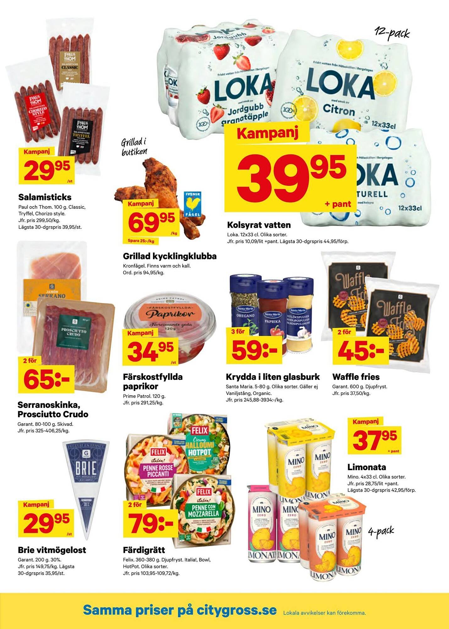 City Gross reklamblad (2025-10-27 - 2025-11-02)