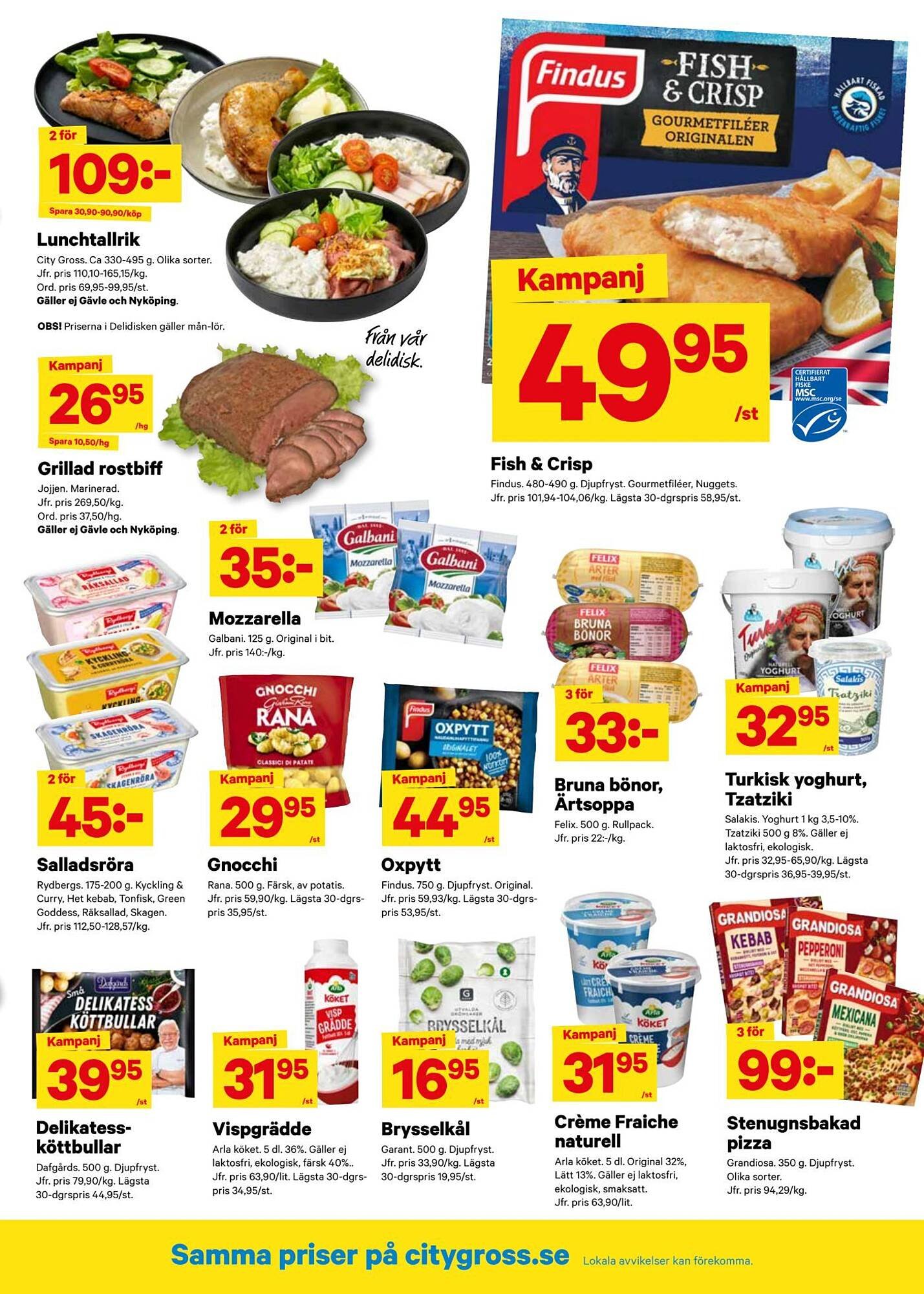 City Gross reklamblad (2025-10-27 - 2025-11-02)