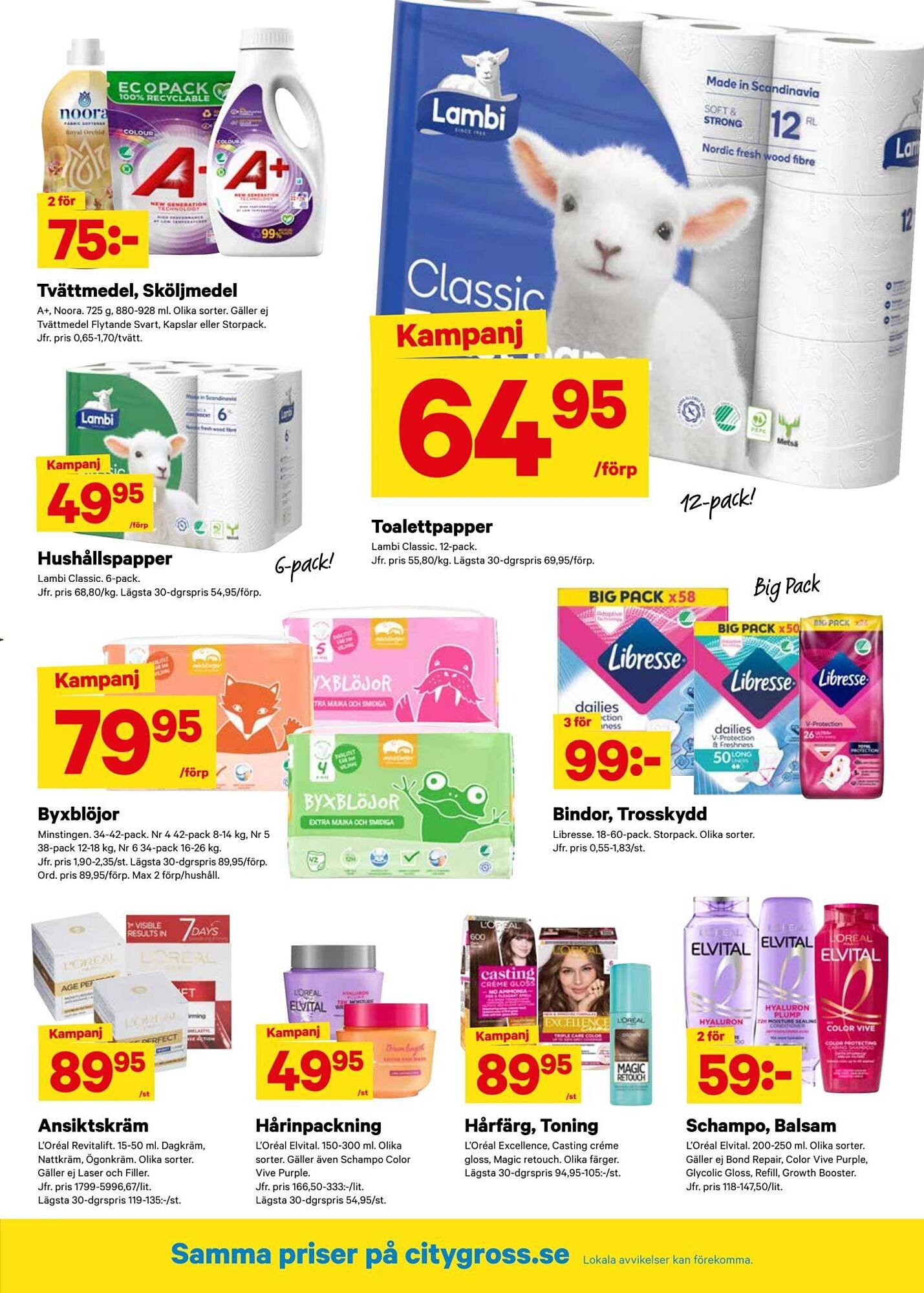 City Gross reklamblad (2025-10-27 - 2025-11-02)