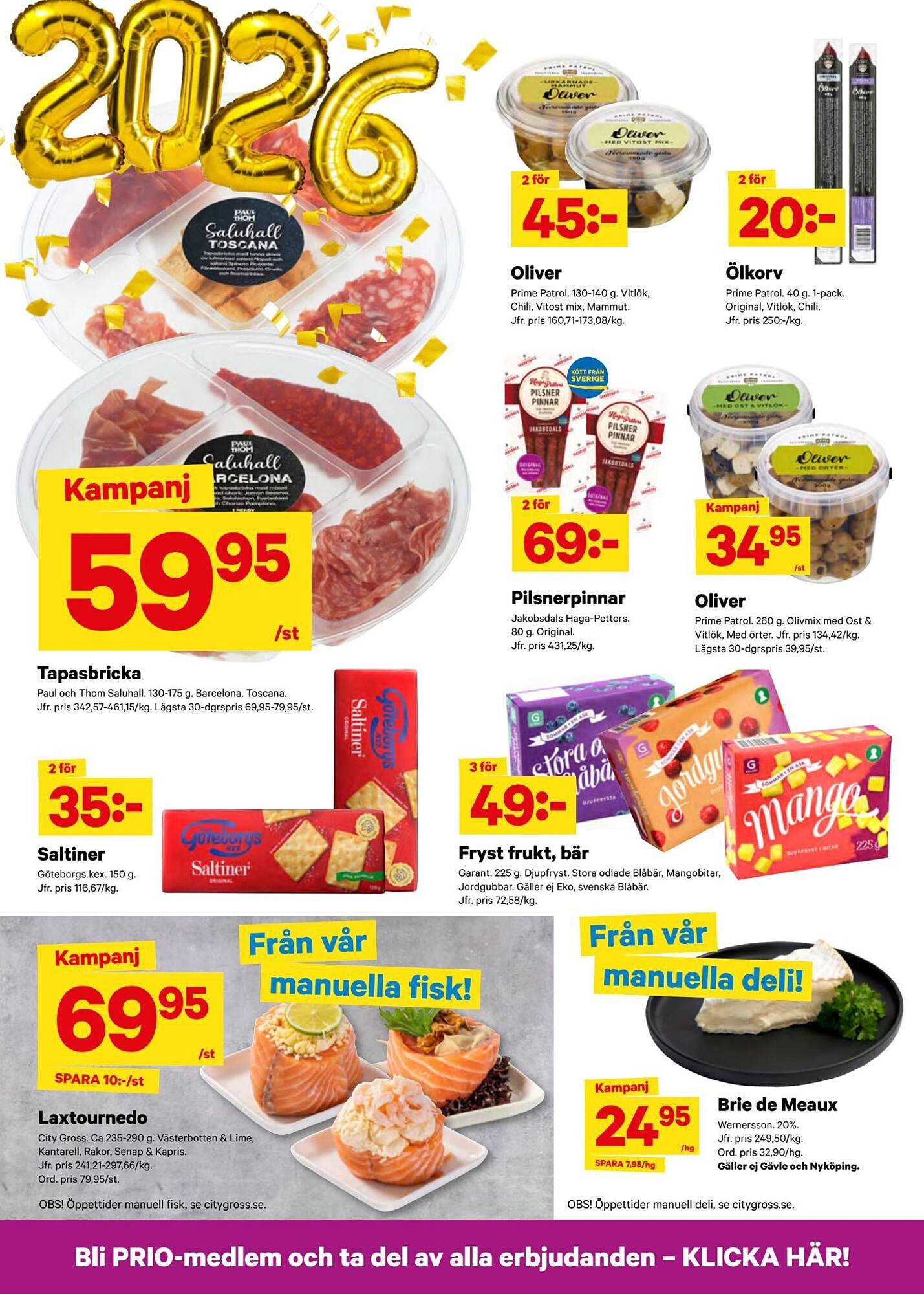 City Gross reklamblad (2025-12-27 - 2026-01-05)