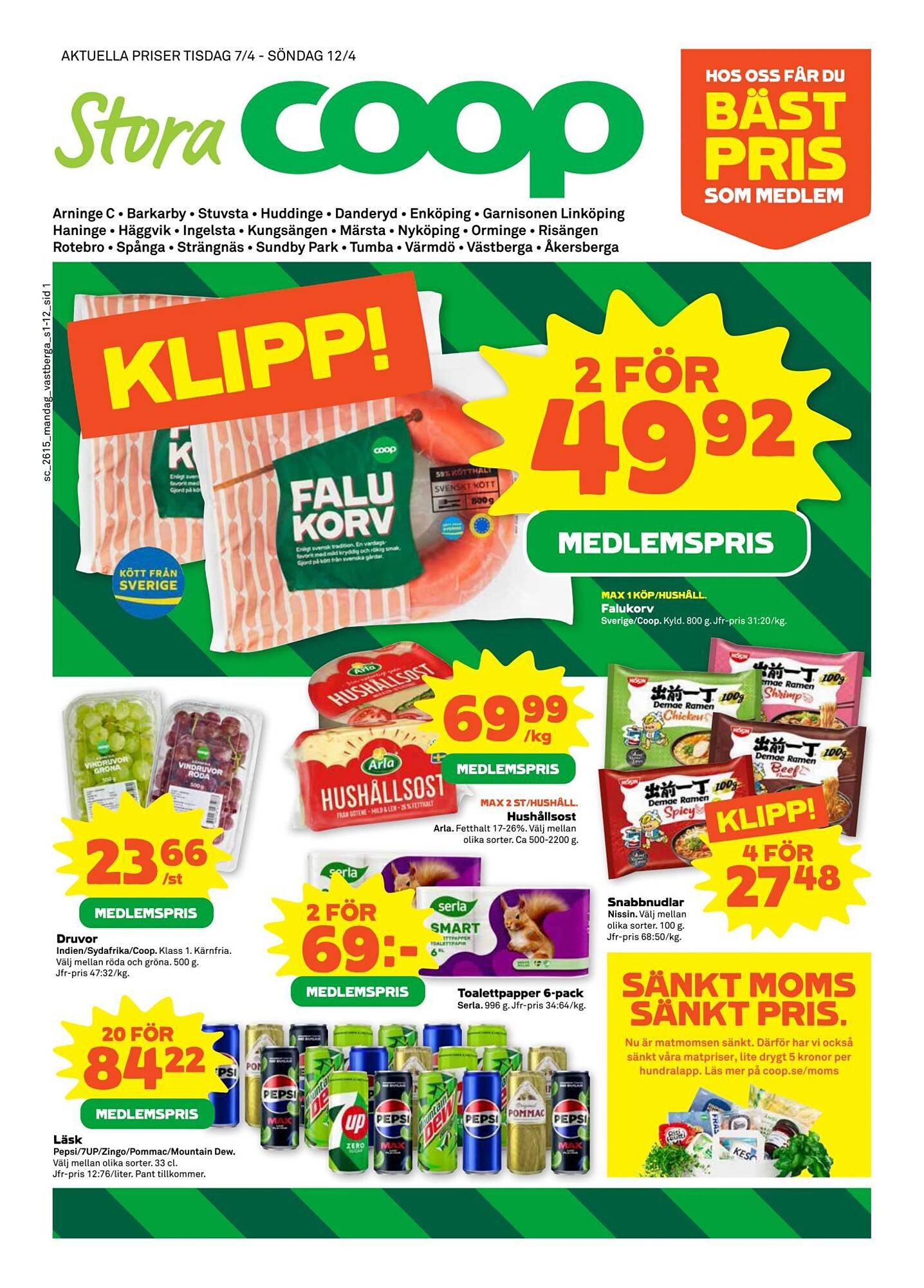 Stora Coop reklamblad