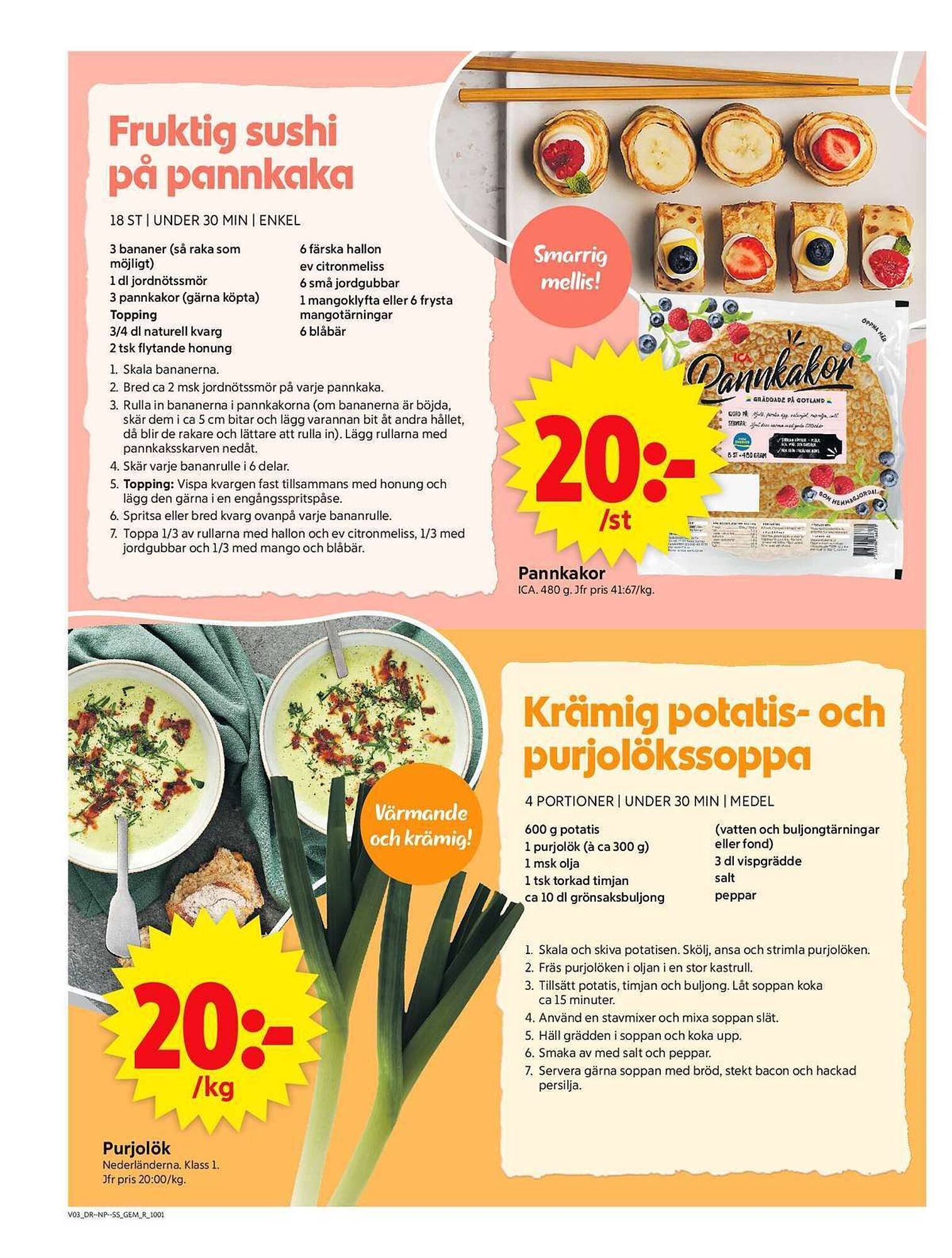 ICA Supermarket reklamblad