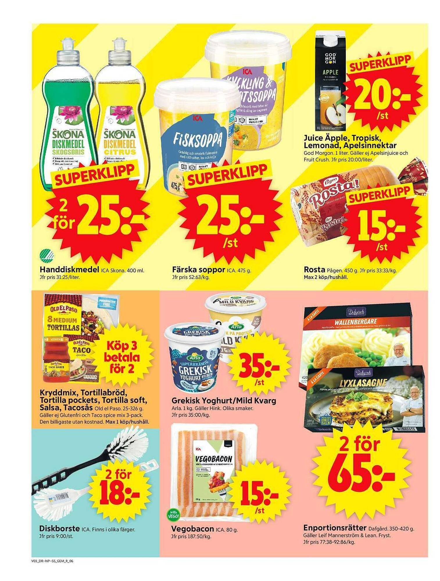 ICA Supermarket reklamblad