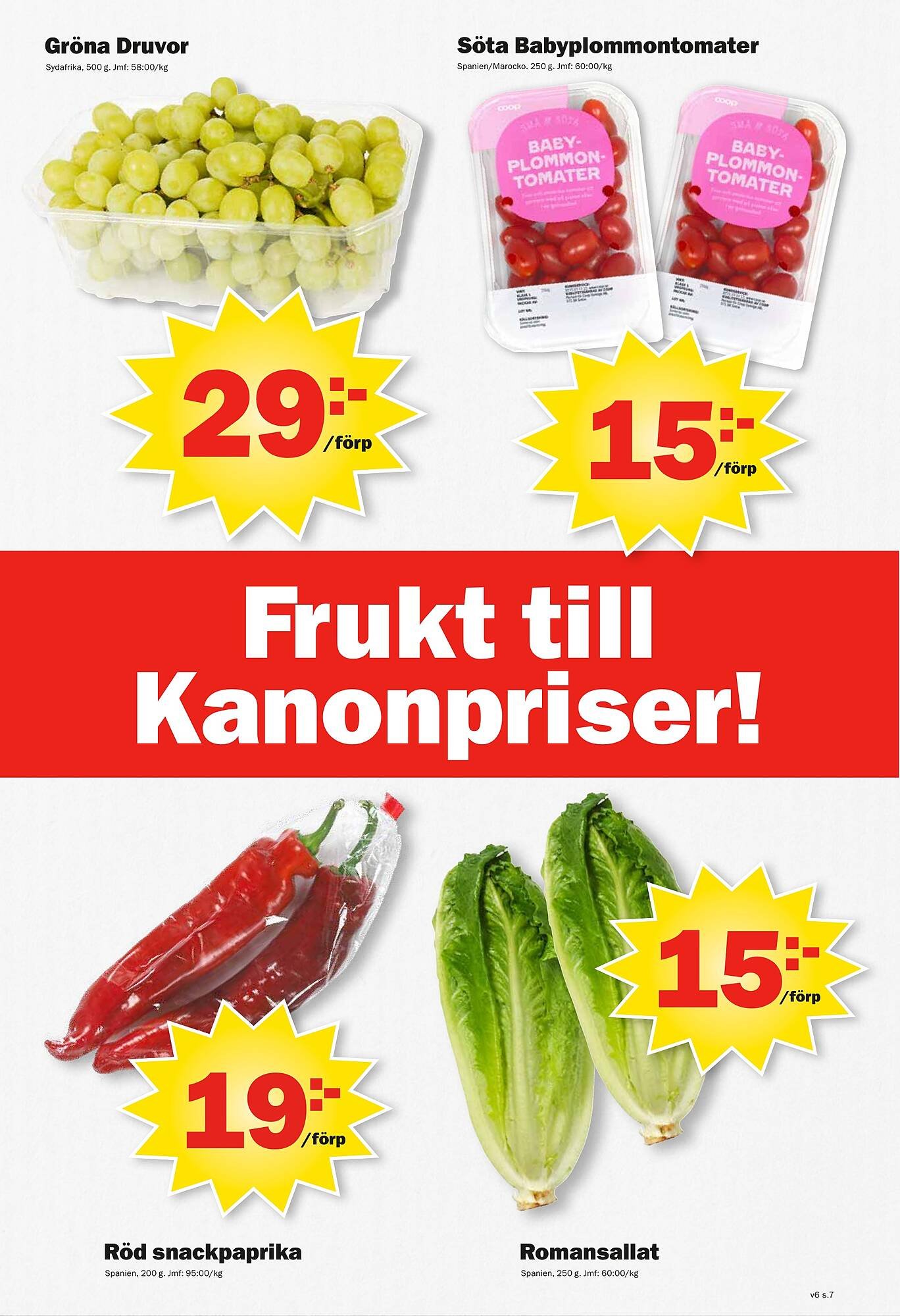 Pekås reklamblad