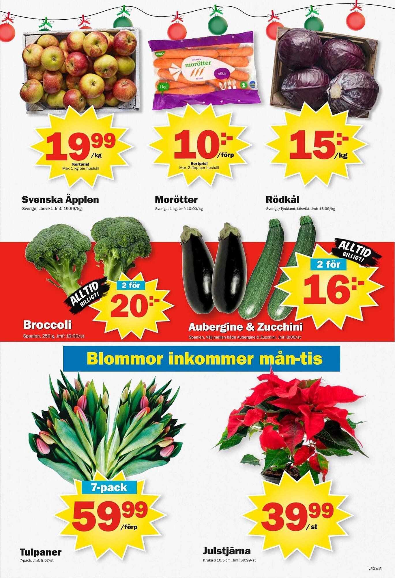 Pekås reklamblad