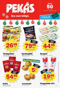 Pekås reklamblad