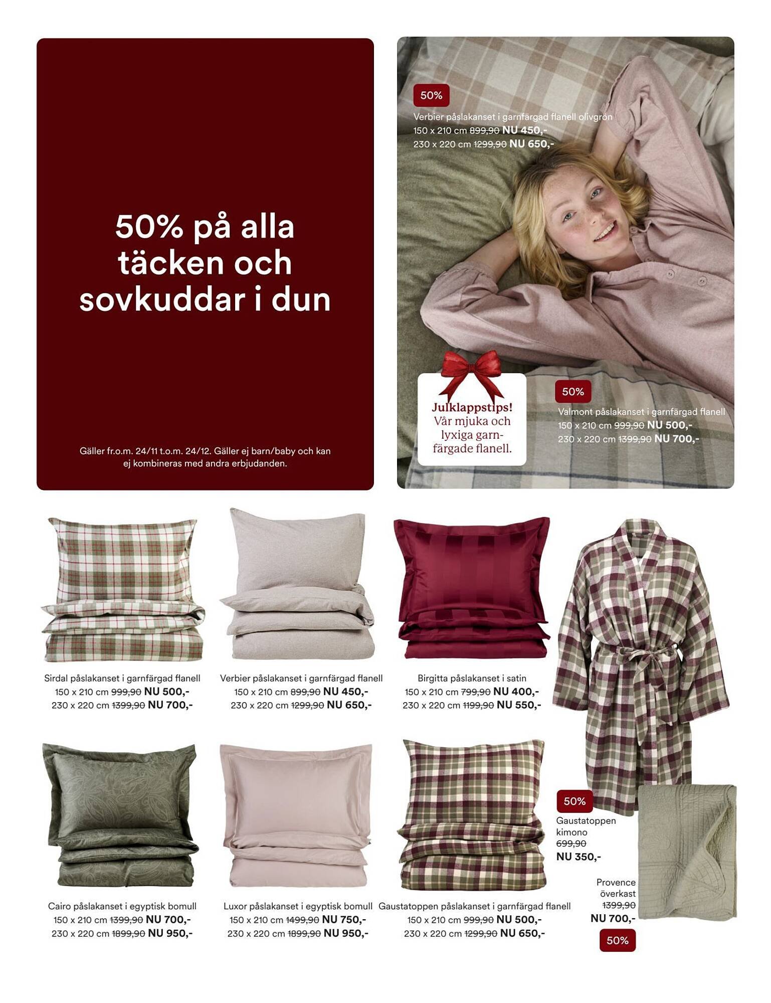 Hemtex reklamblad (2025-12-01 - 2025-12-15)