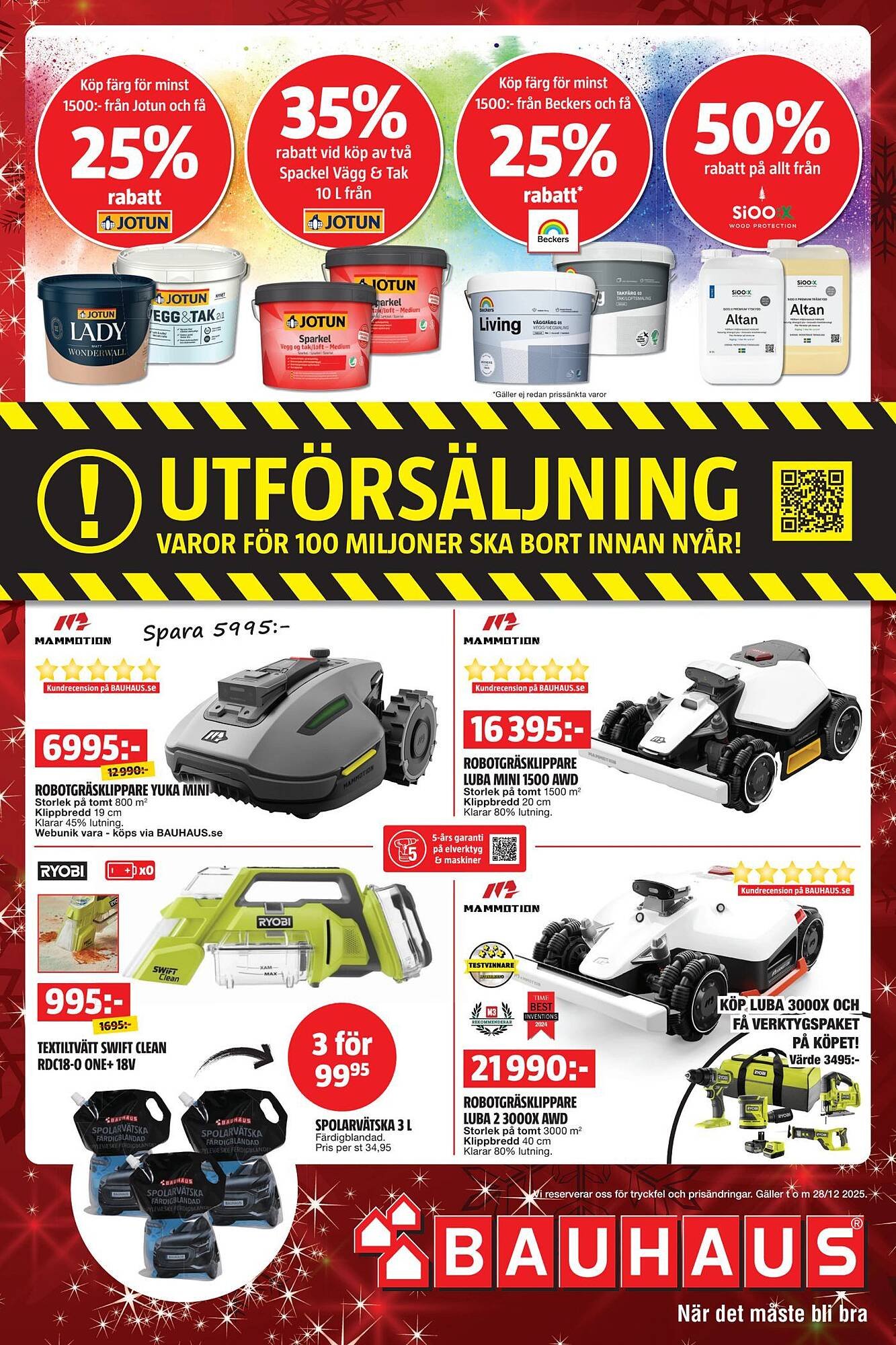 Bauhaus reklamblad (2025-12-23 - 2025-12-29)