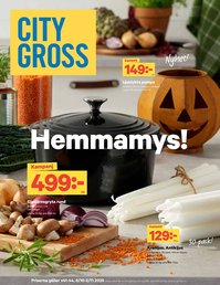 City Gross reklamblad (2025-10-06 - 2025-11-02)