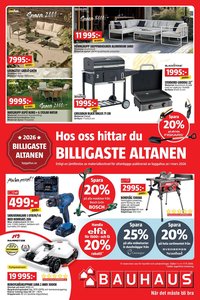 Bauhaus reklamblad