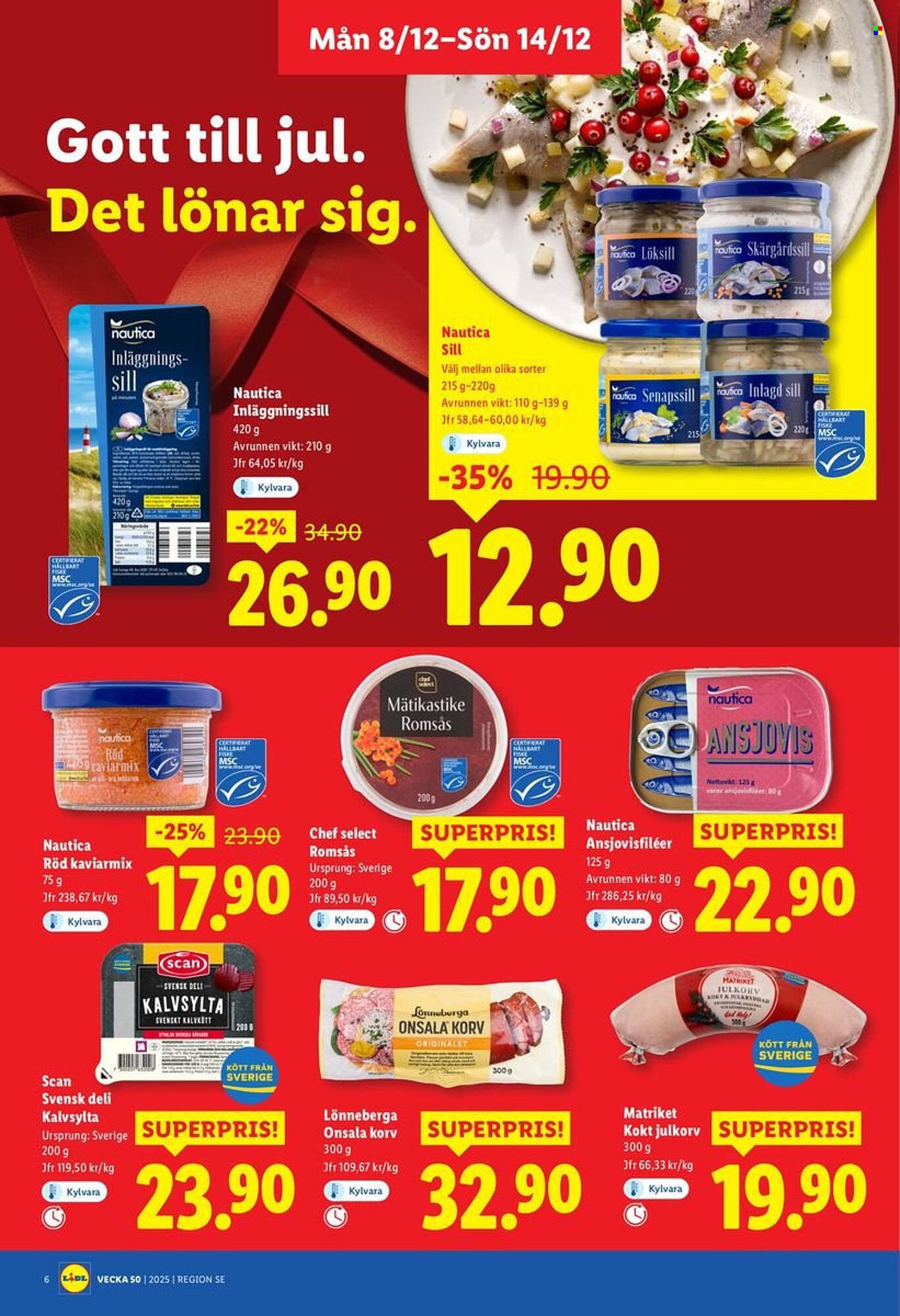 Lidl reklamblad (2025-12-08 - 2025-12-14)