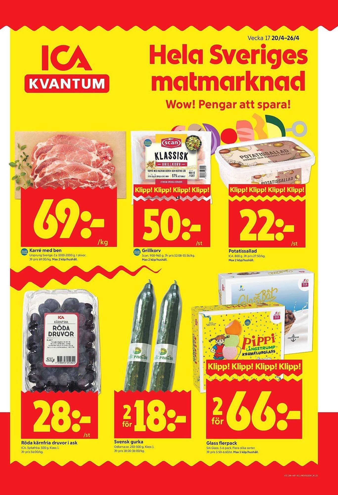 ICA Kvantum reklamblad (2026-04-20 - 2026-04-26)