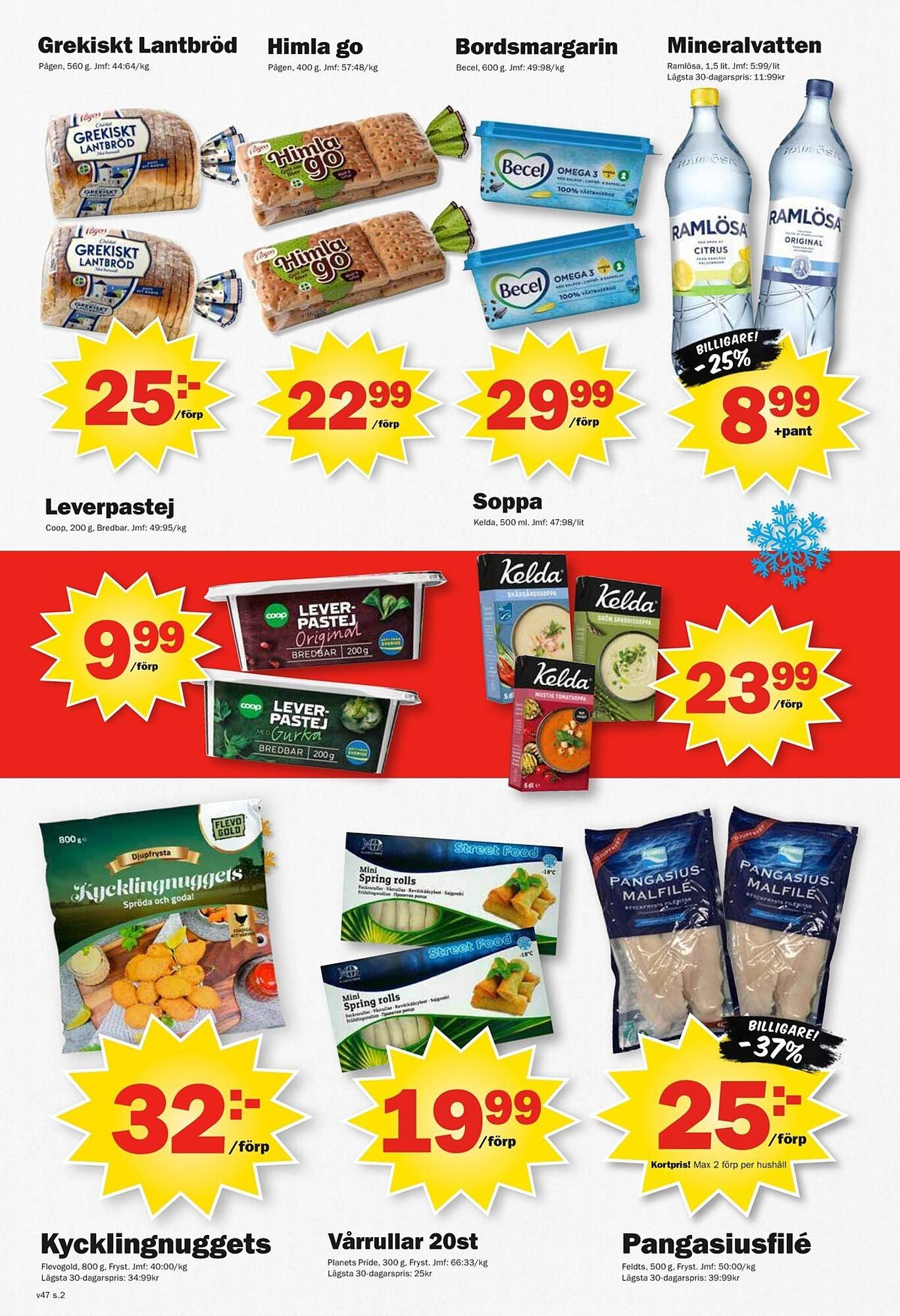 Pekås reklamblad