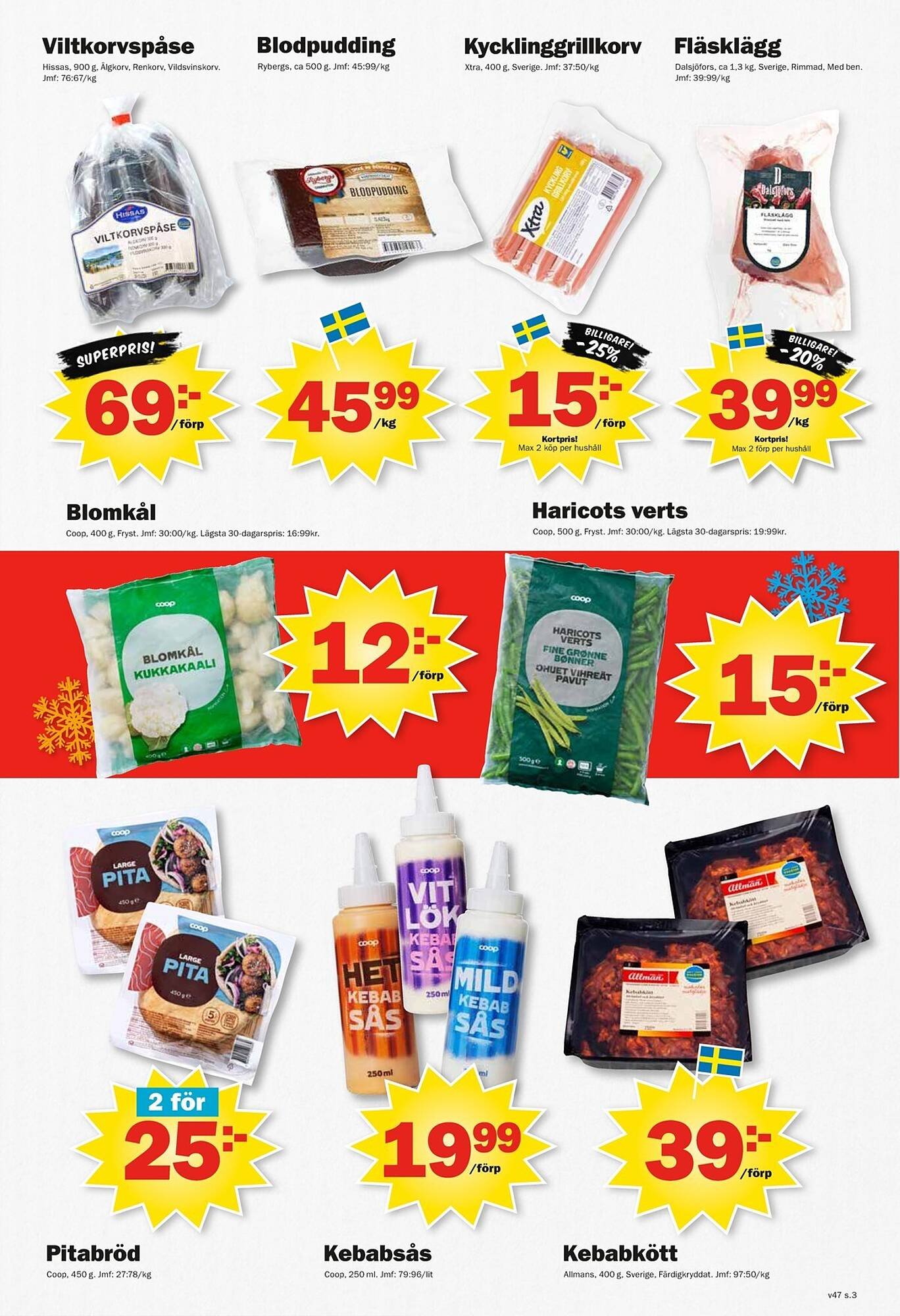 Pekås reklamblad