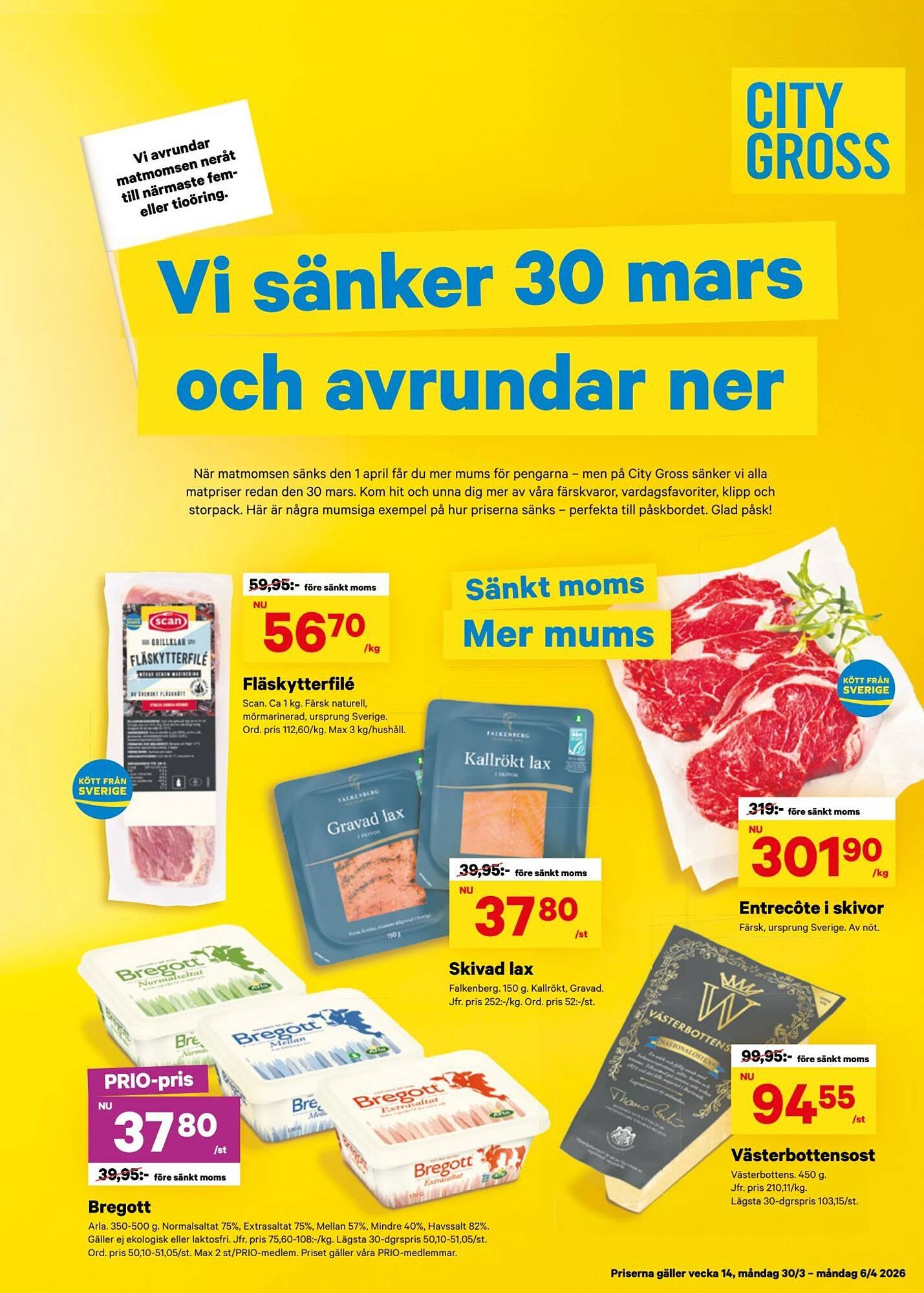 City Gross reklamblad